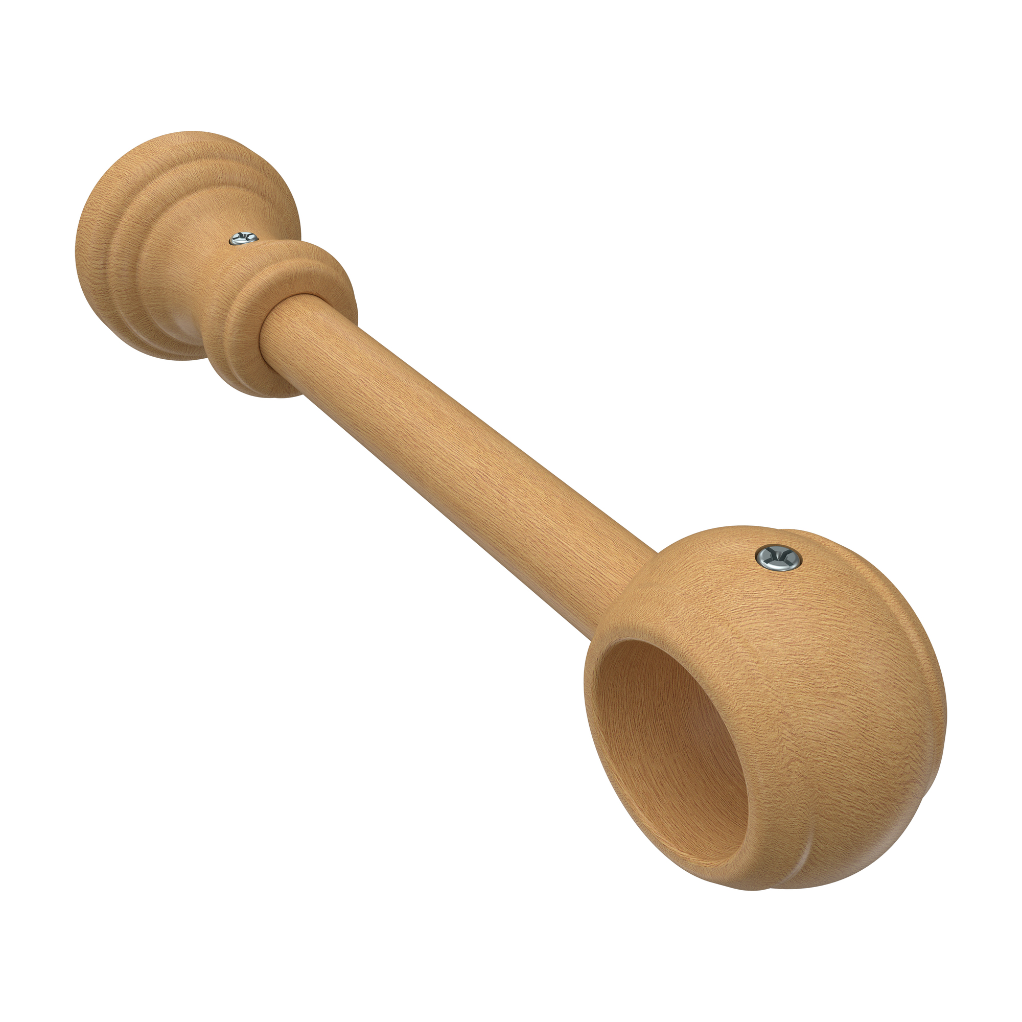 Träger / Halterung Buche lackiert 17 cm Classic für 28 mm Ø Vorhangstangen Träger / Halterung Buche lackiert 17 cm Classic für 28 mm Ø Vorhangstangen