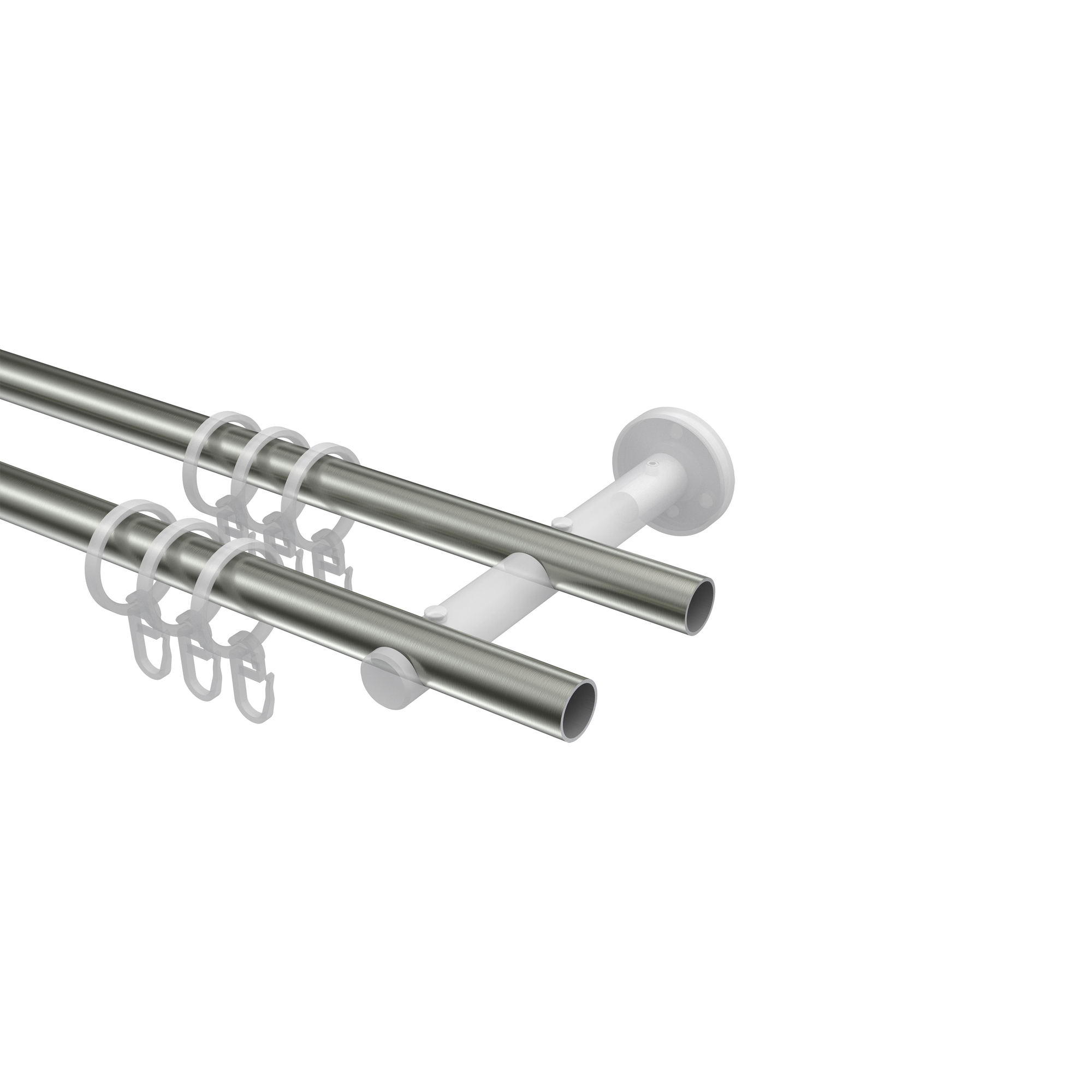 Stilgarnituren Edelstahl Optik 16 mm Ø Medium Carelli, zweiläufig – Bild 3