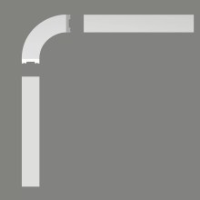 Ecke für Leisten MD011-10 Ecke für Leisten MD011-10