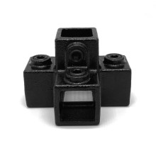 Kreuzstück für Stützrohr - 25 mm - Typ 26S-25-B (schwarz) Kreuzstück für Stützrohr - 25 mm - Typ 26S-25-B (schwarz)