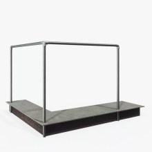 Eck-Wegesperre zum Einbetonieren - ohne Knieholm Eck-Wegesperre zum Einbetonieren - ohne Knieholm