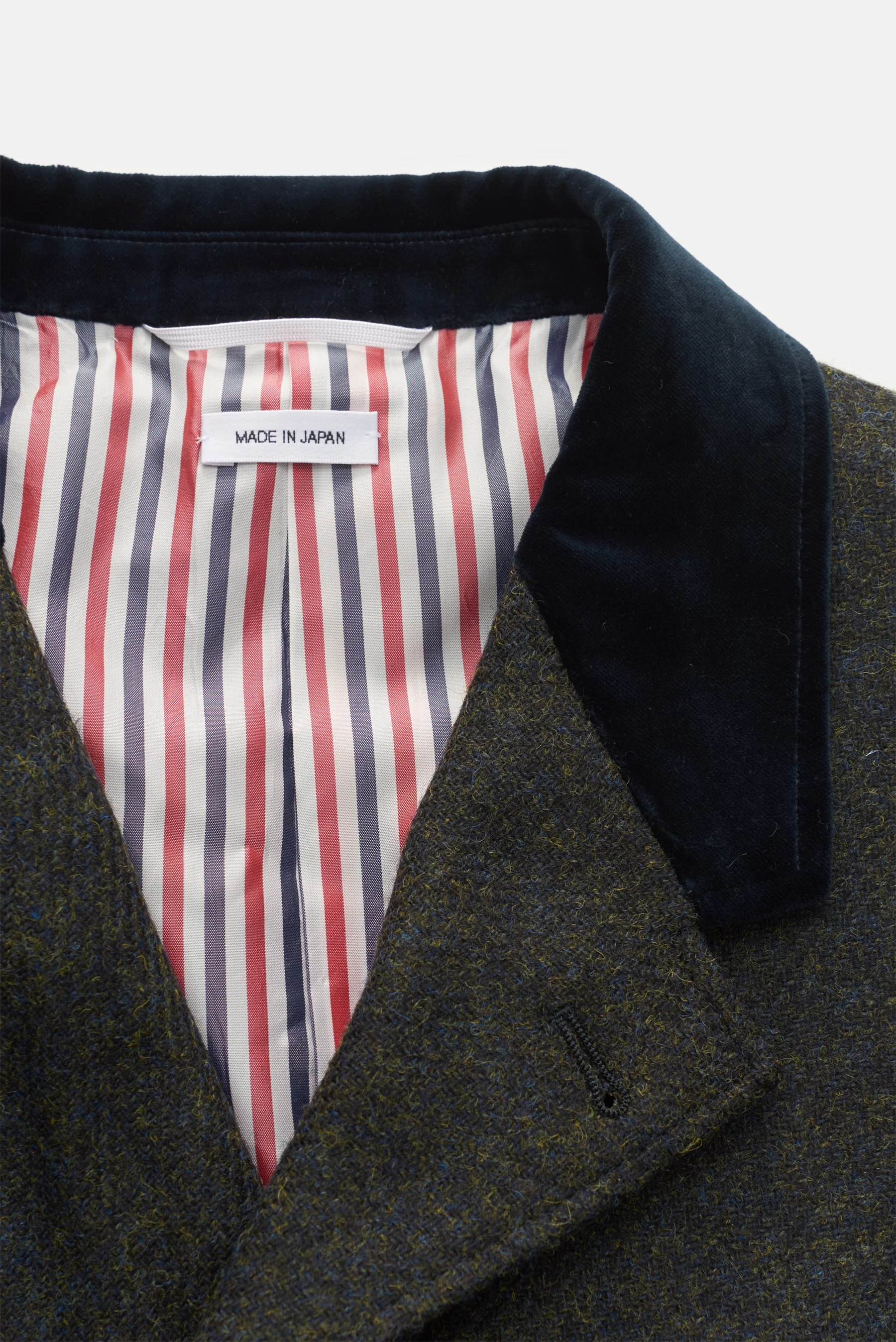 Thom Browne - Herren - Wollmantel dunkelgrün – Bild 4