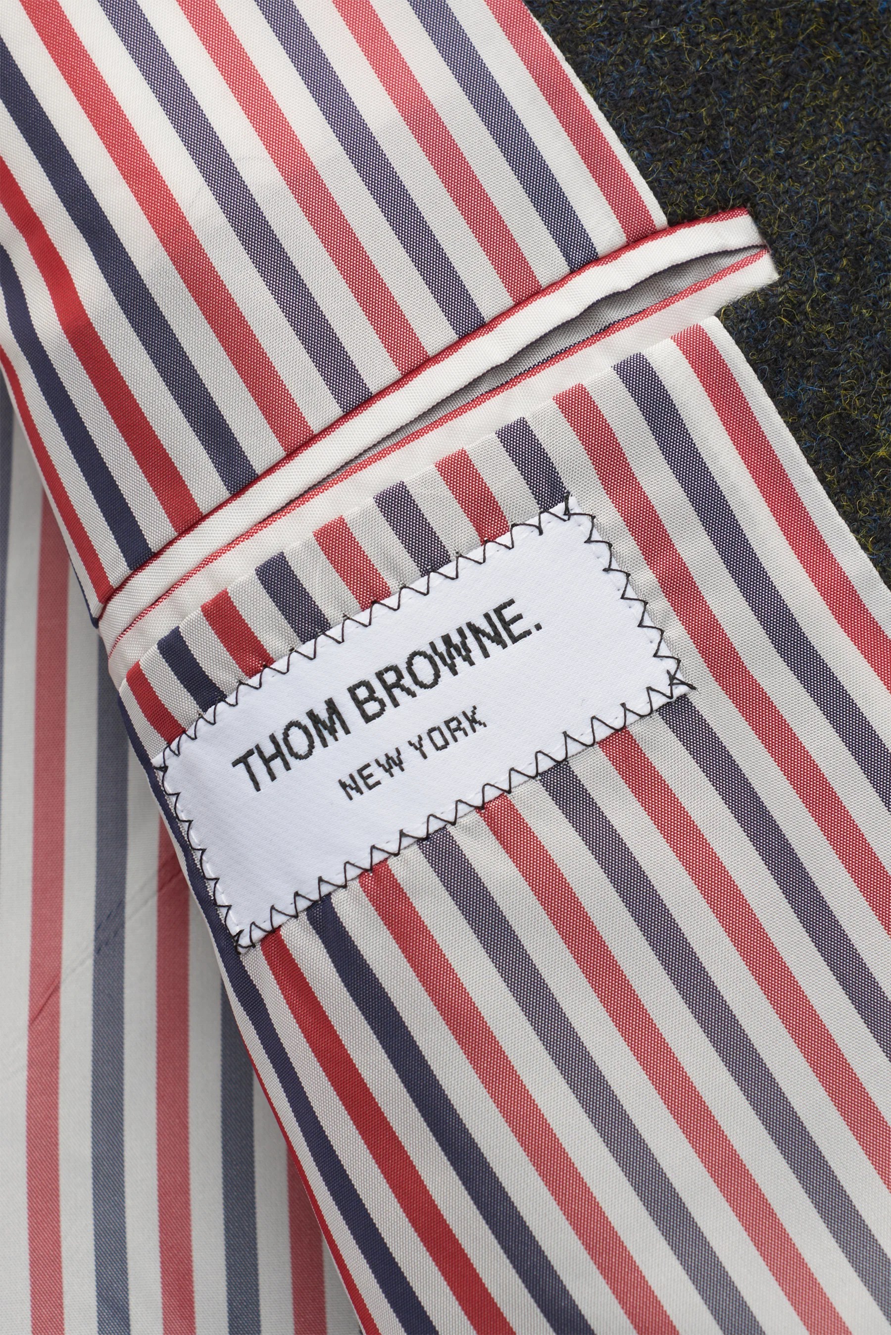 Thom Browne - Herren - Wollmantel dunkelgrün – Bild 6