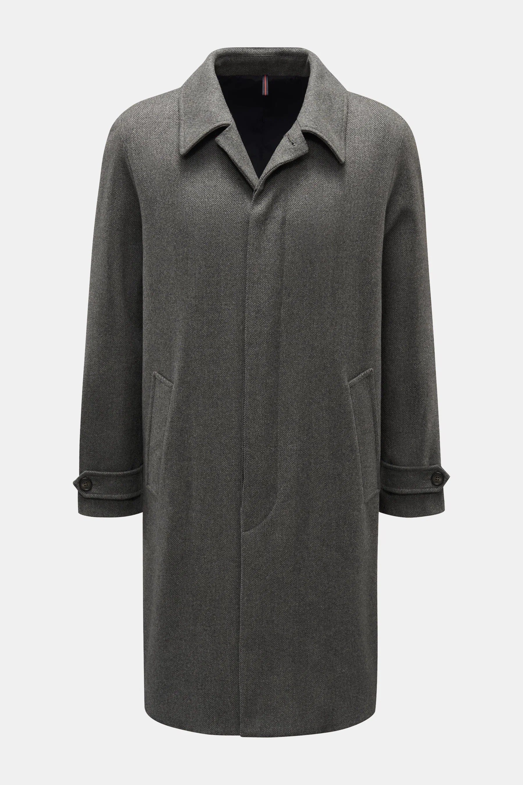 Montedoro - Herren - Carcoat grau gemustert – Bild 2