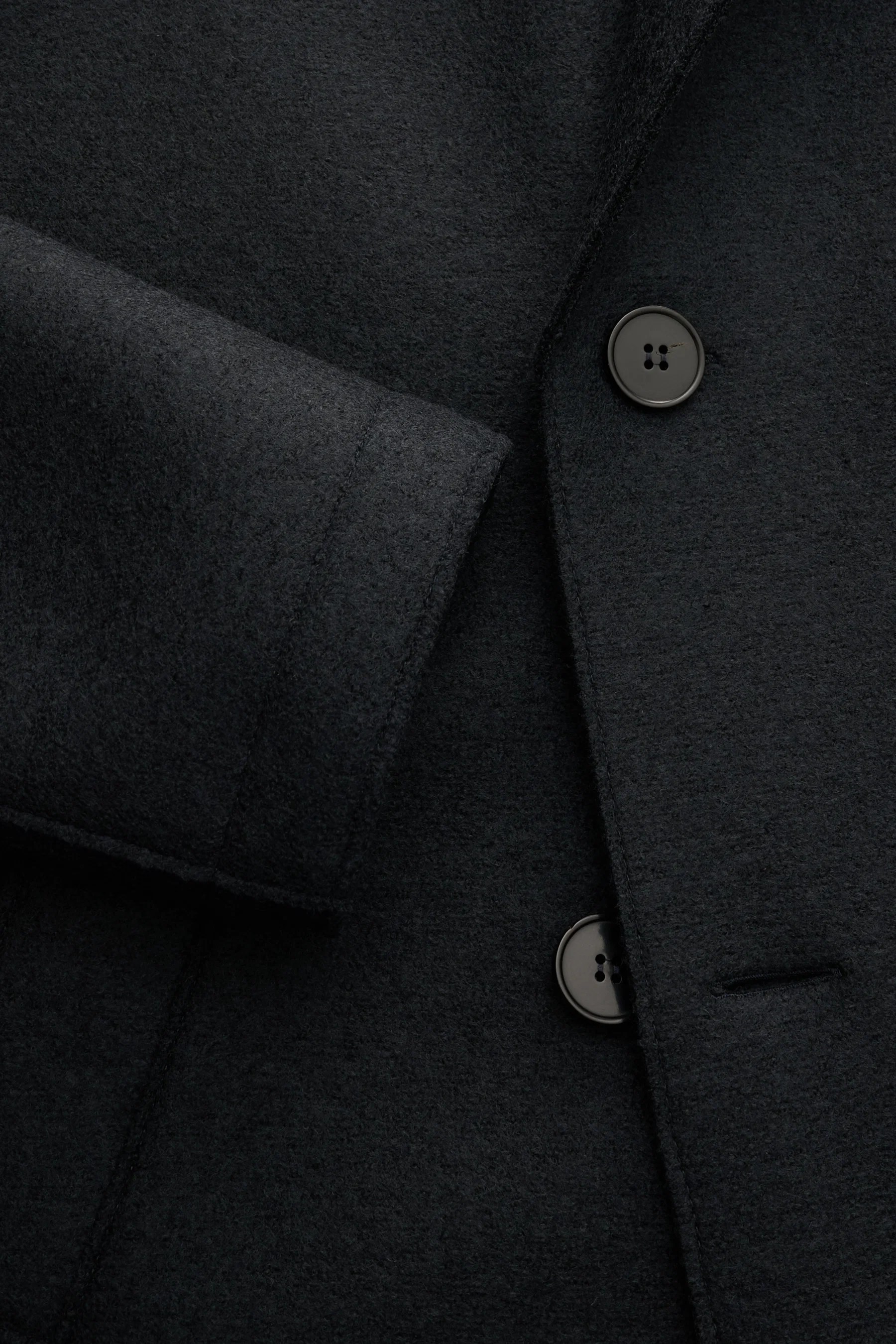 Harris Wharf London - Herren - Wollmantel dark navy – Bild 5