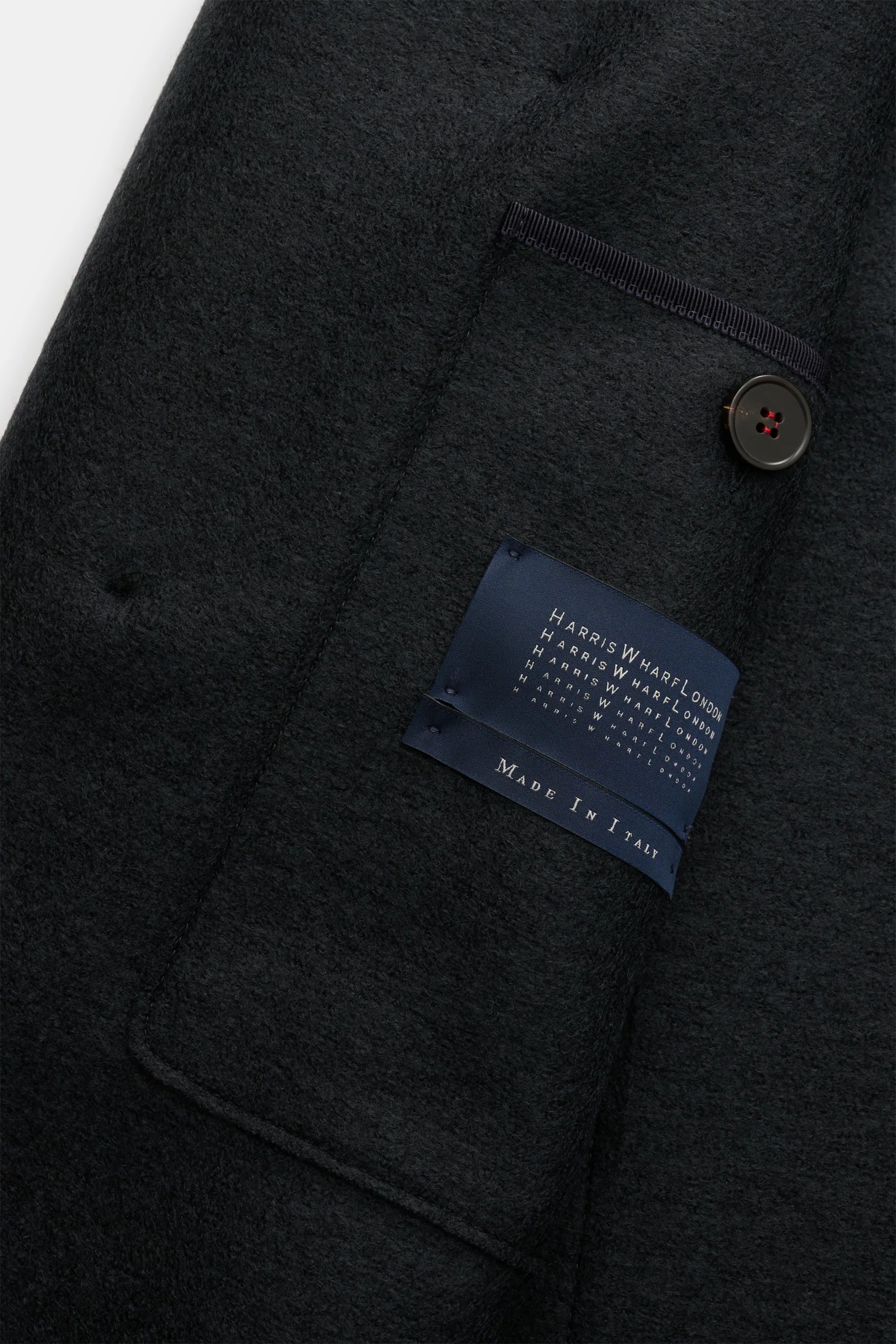 Harris Wharf London - Herren - Wollmantel dark navy – Bild 6