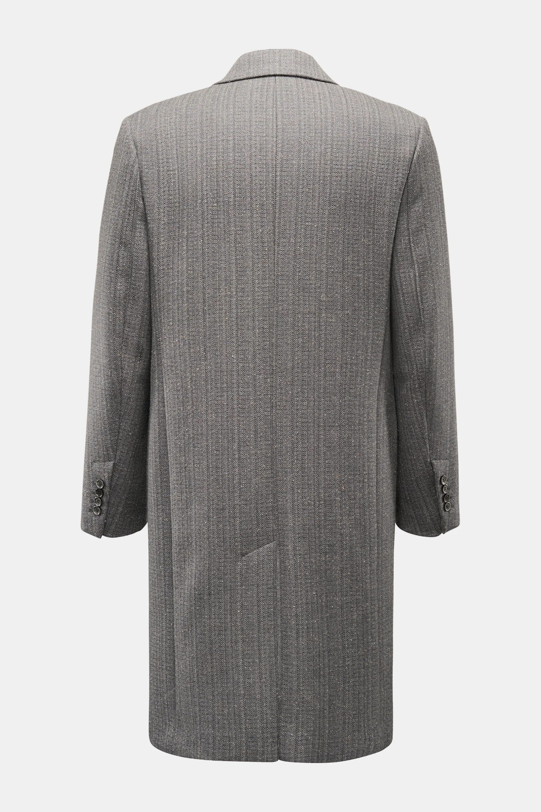 Ami Paris - Herren - Mantel grau meliert – Bild 3