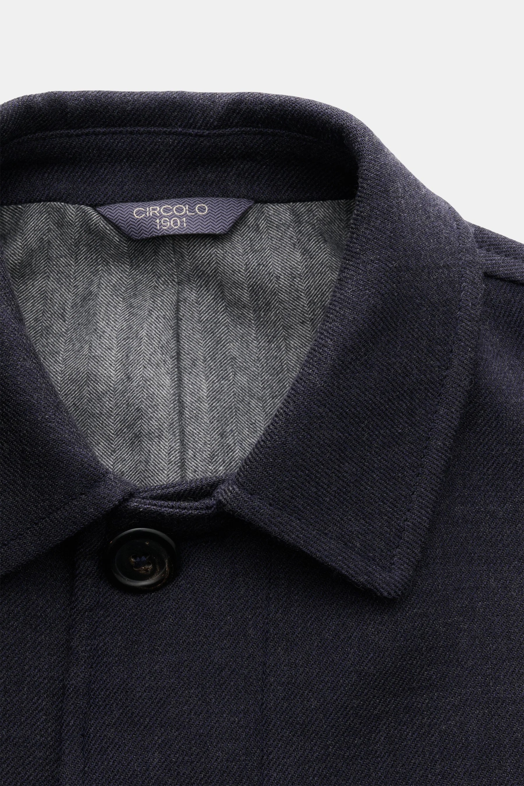 Circolo 1901 - Herren - Wollmantel graublau – Bild 4