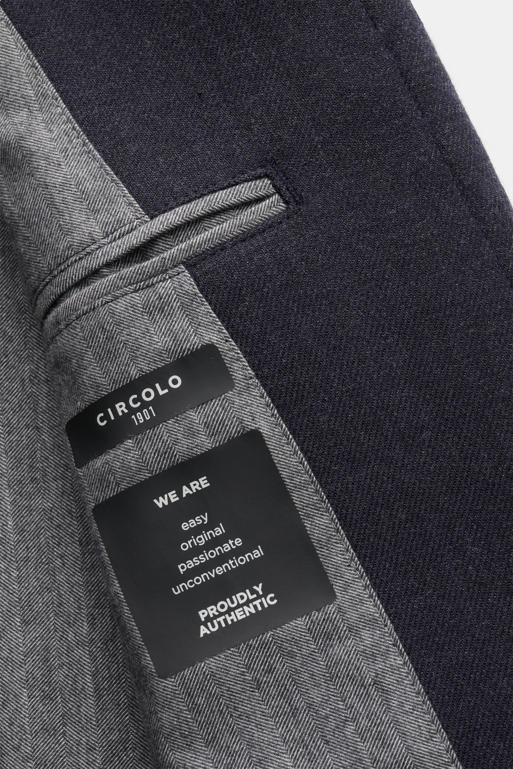 Circolo 1901 - Herren - Wollmantel graublau – Bild 6