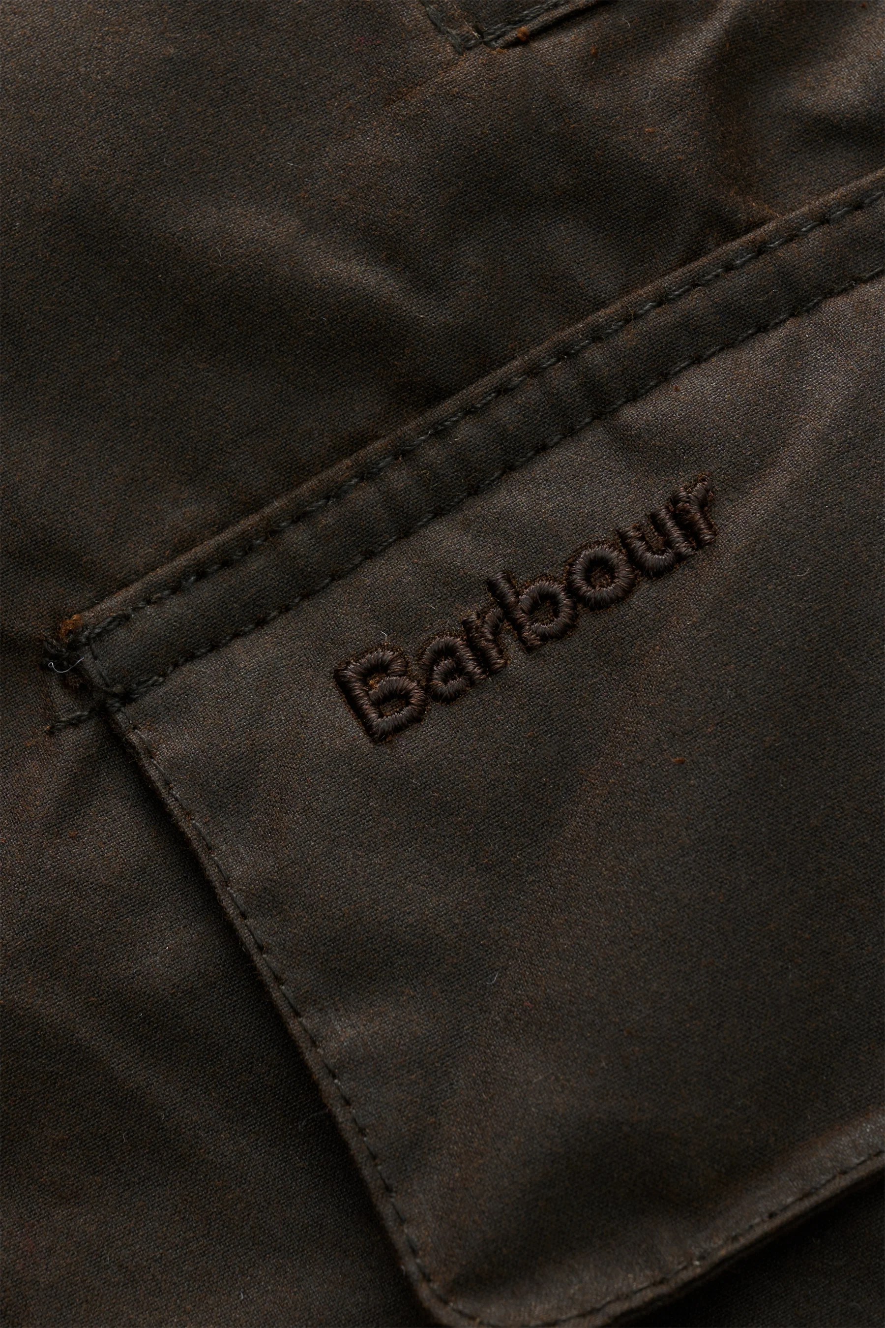 Barbour - Herren - Wachsparka 'Beaudale' khaki – Bild 7