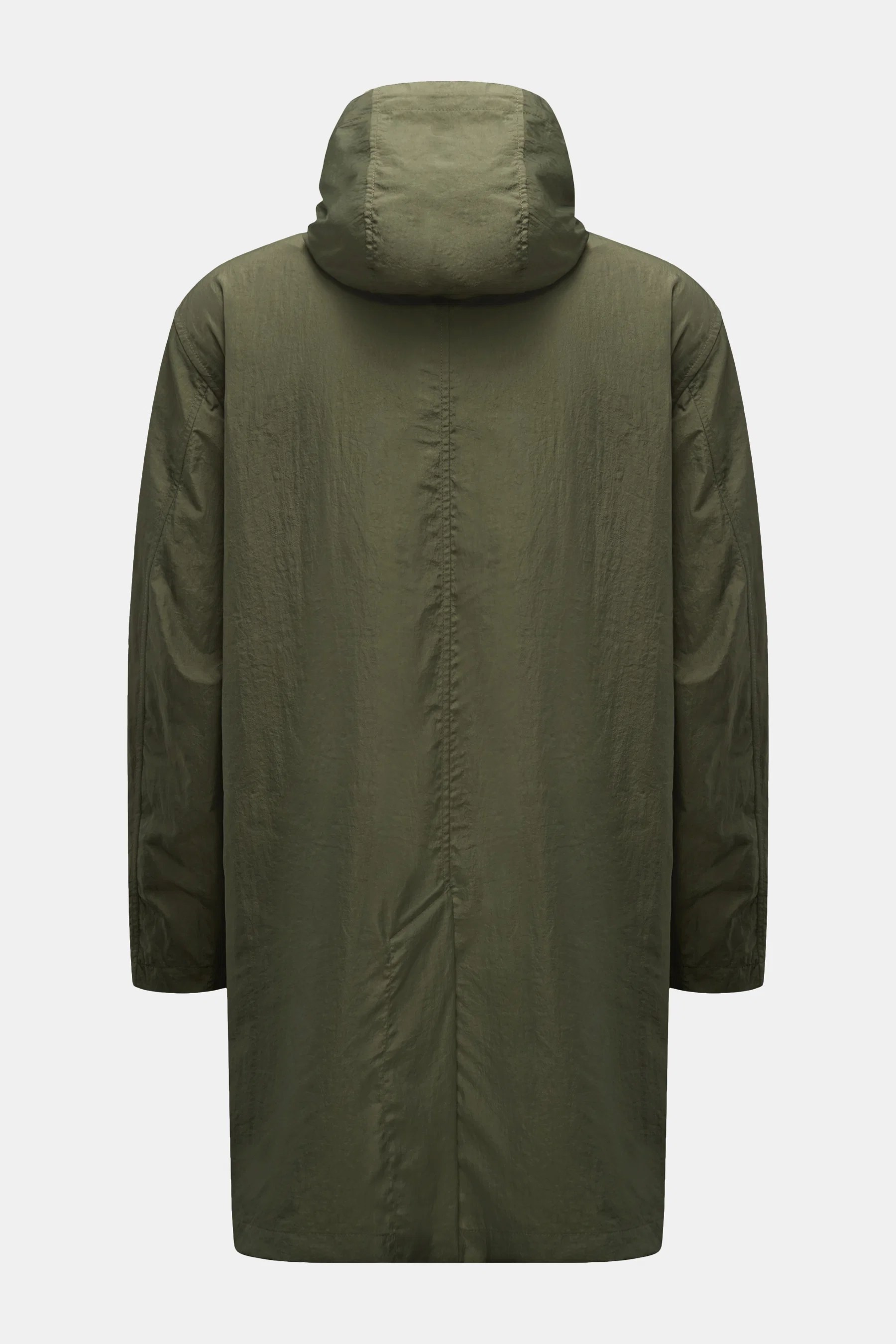 04651/ A trip in a bag - Herren - Mantel 'Travel Coat' oliv – Bild 3