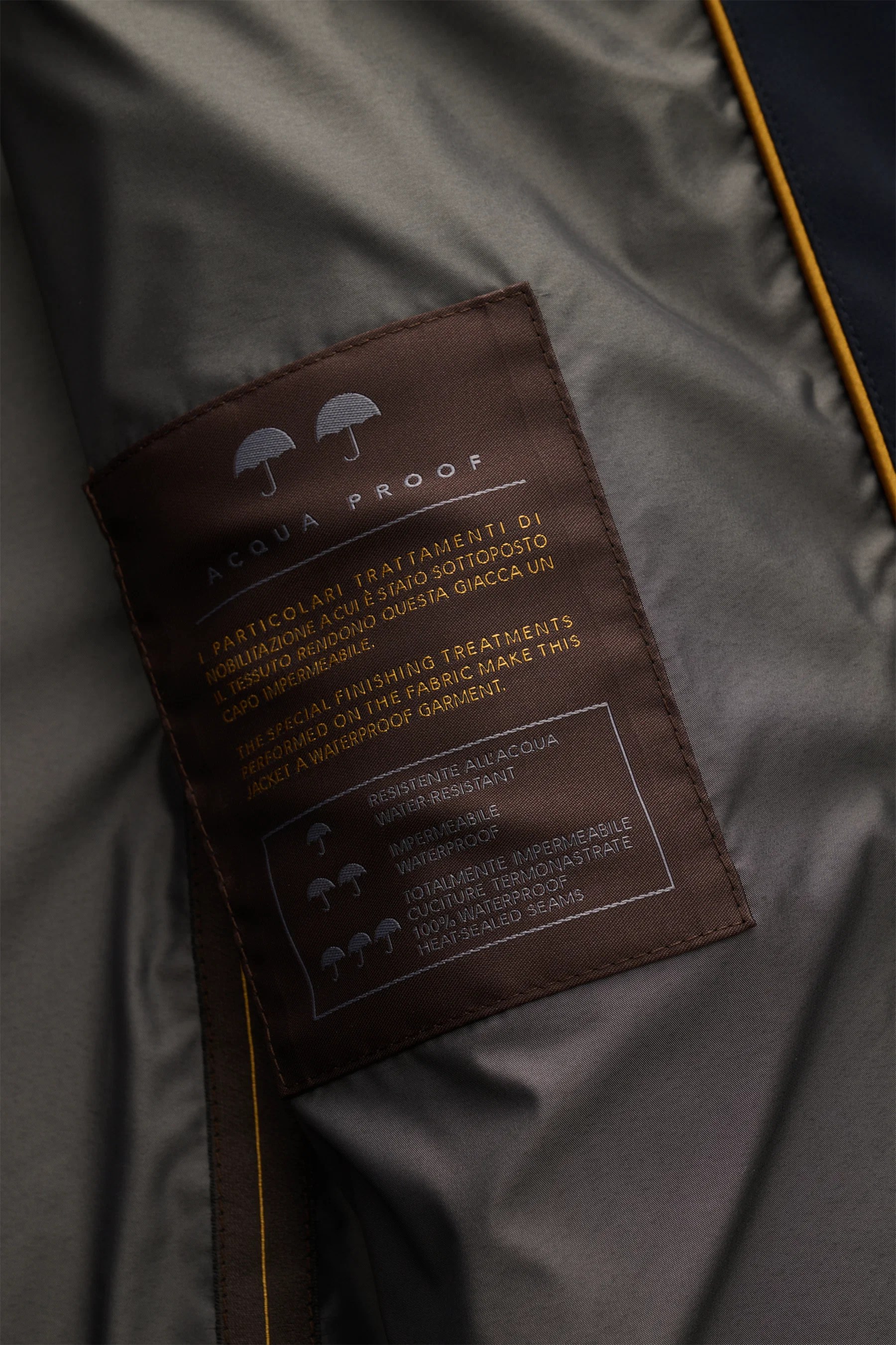 Moorer - Herren - Kurzmantel 'Borromini' navy – Bild 8