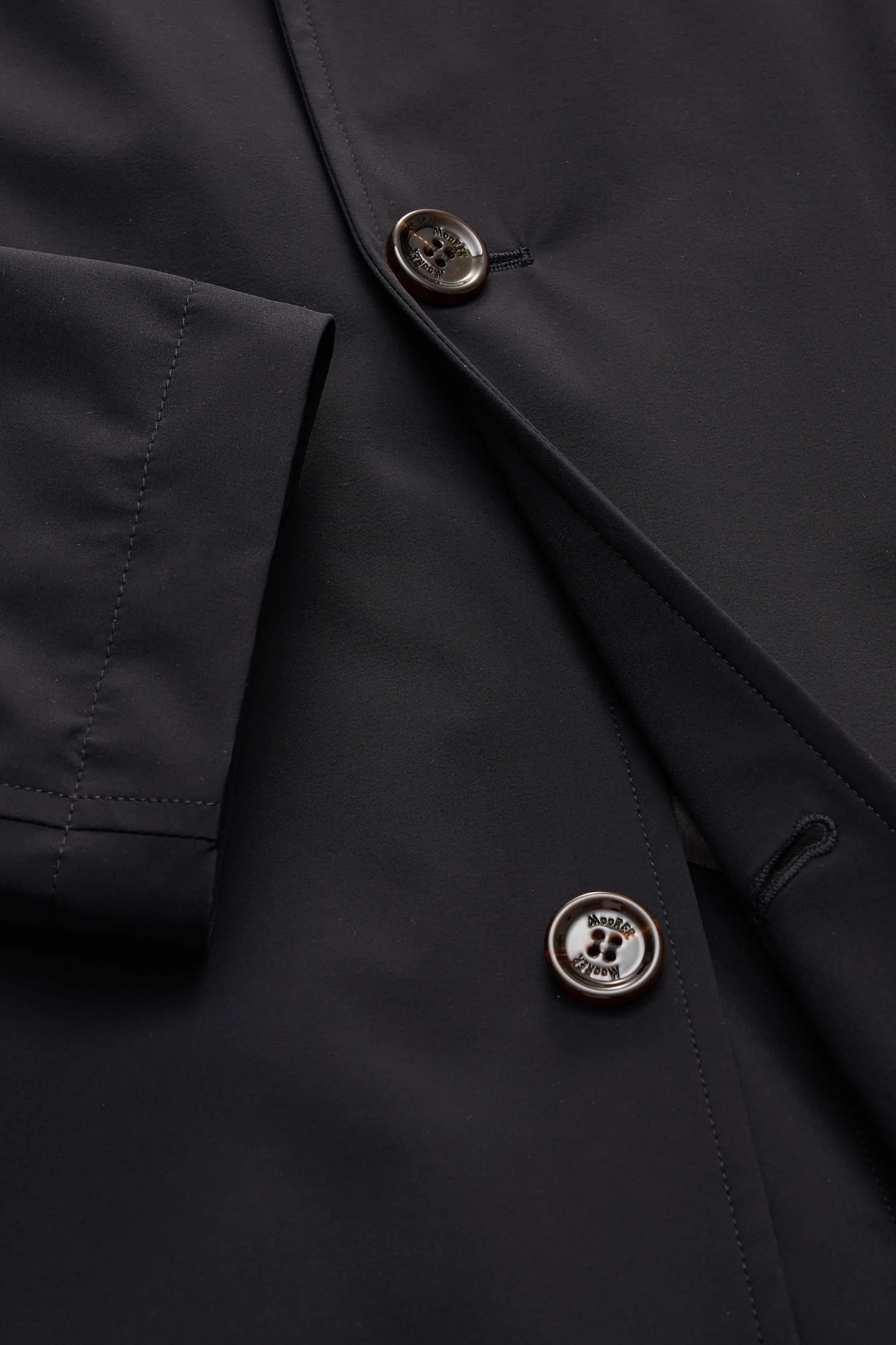 Moorer - Herren - Kurzmantel 'Hektor' navy – Bild 5