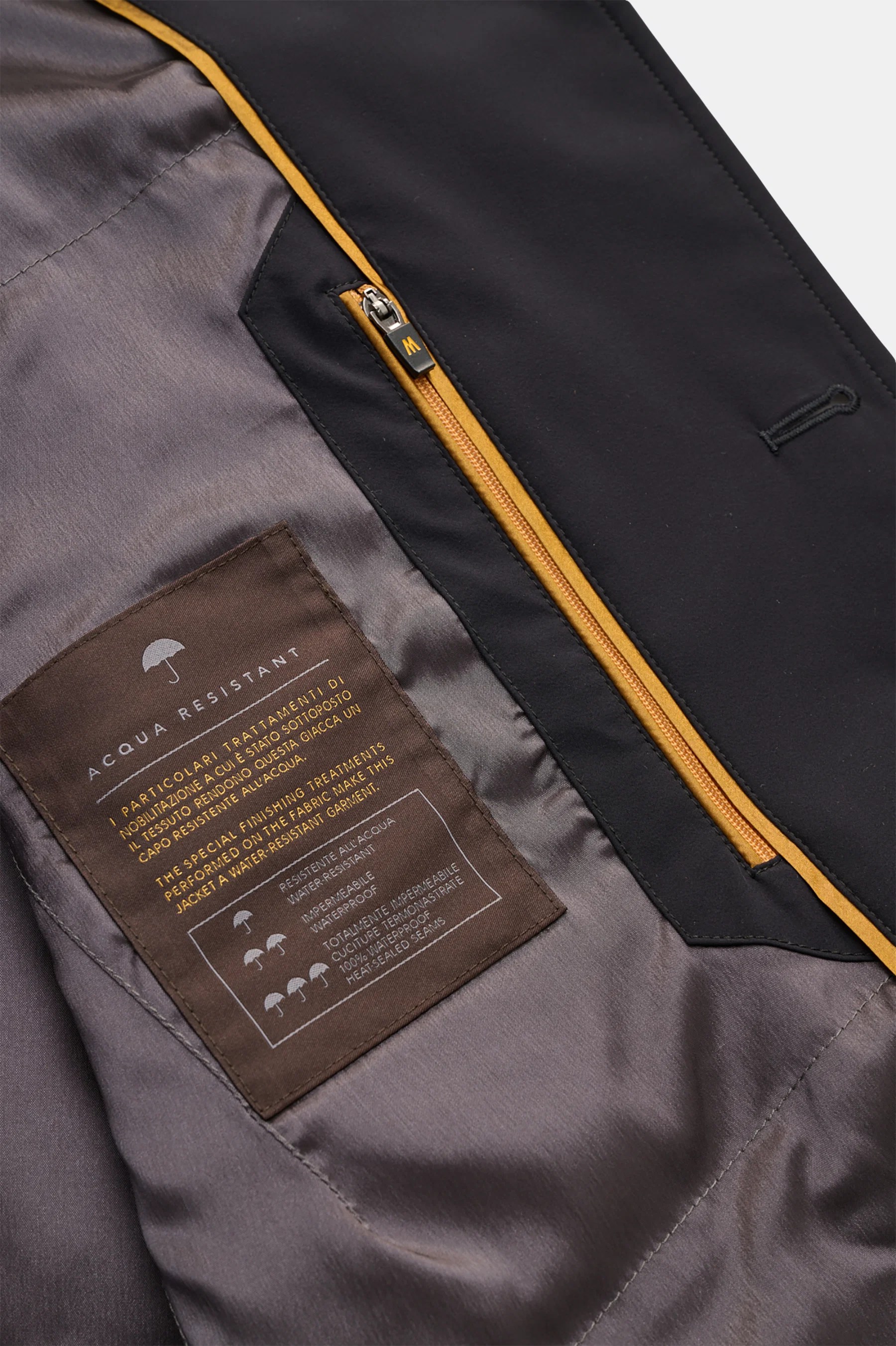 Moorer - Herren - Kurzmantel 'Hektor' navy – Bild 7