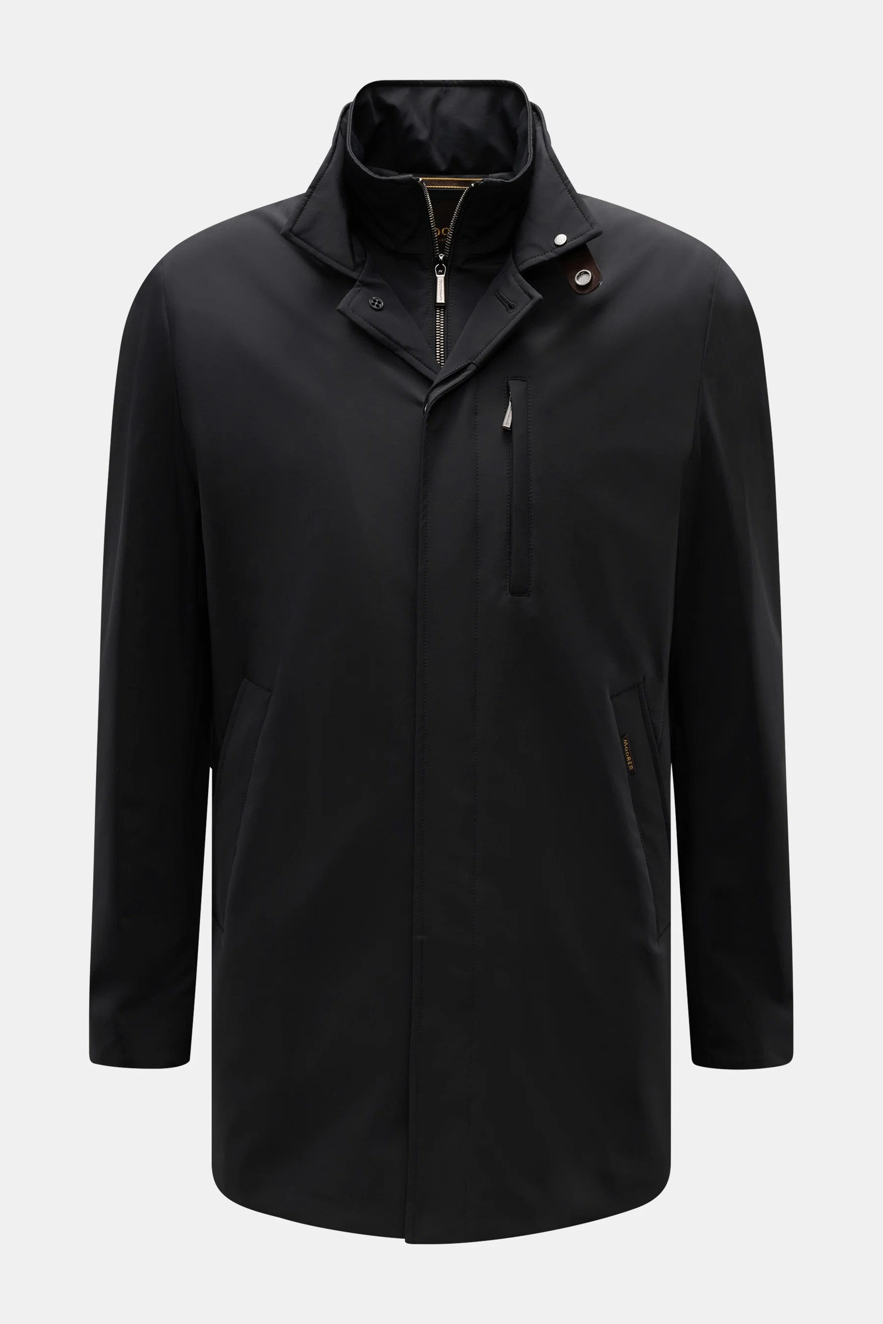 Moorer - Herren - Kurzmantel 'Edgar' schwarz – Bild 2