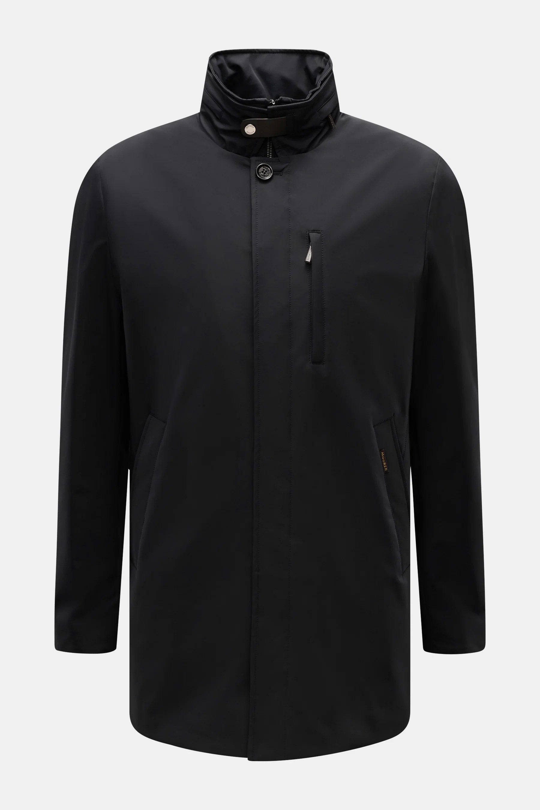 Moorer - Herren - Kurzmantel 'Edgar' schwarz – Bild 4