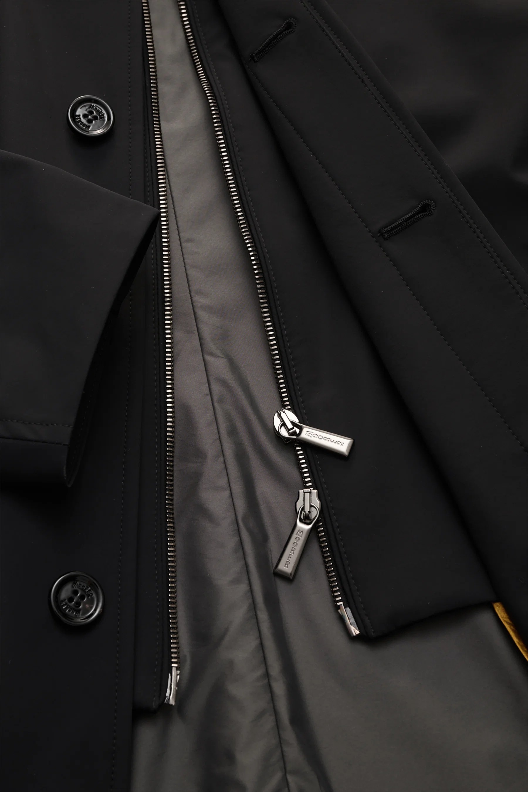 Moorer - Herren - Kurzmantel 'Edgar' schwarz – Bild 6