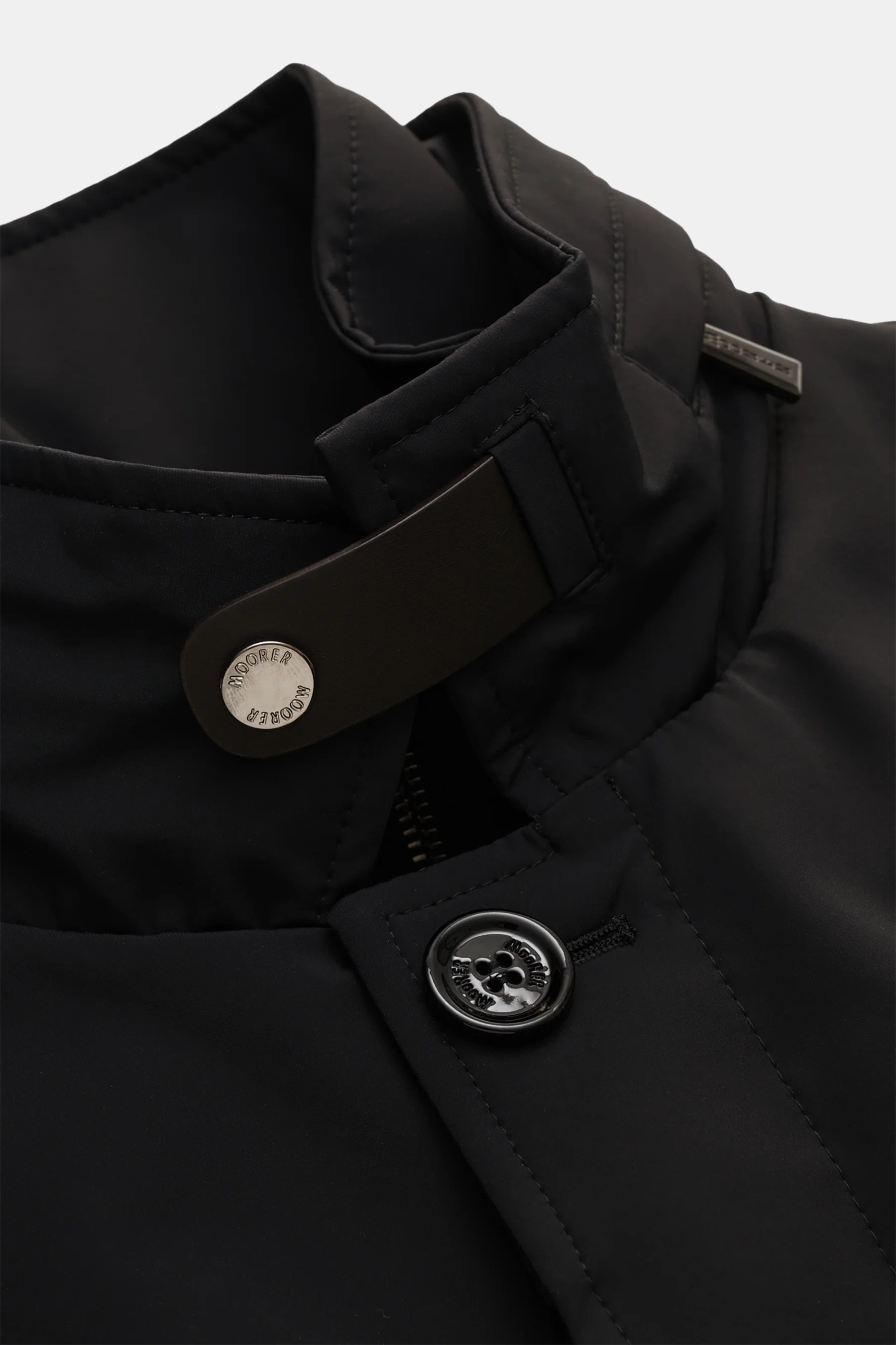 Moorer - Herren - Kurzmantel 'Edgar' schwarz – Bild 9