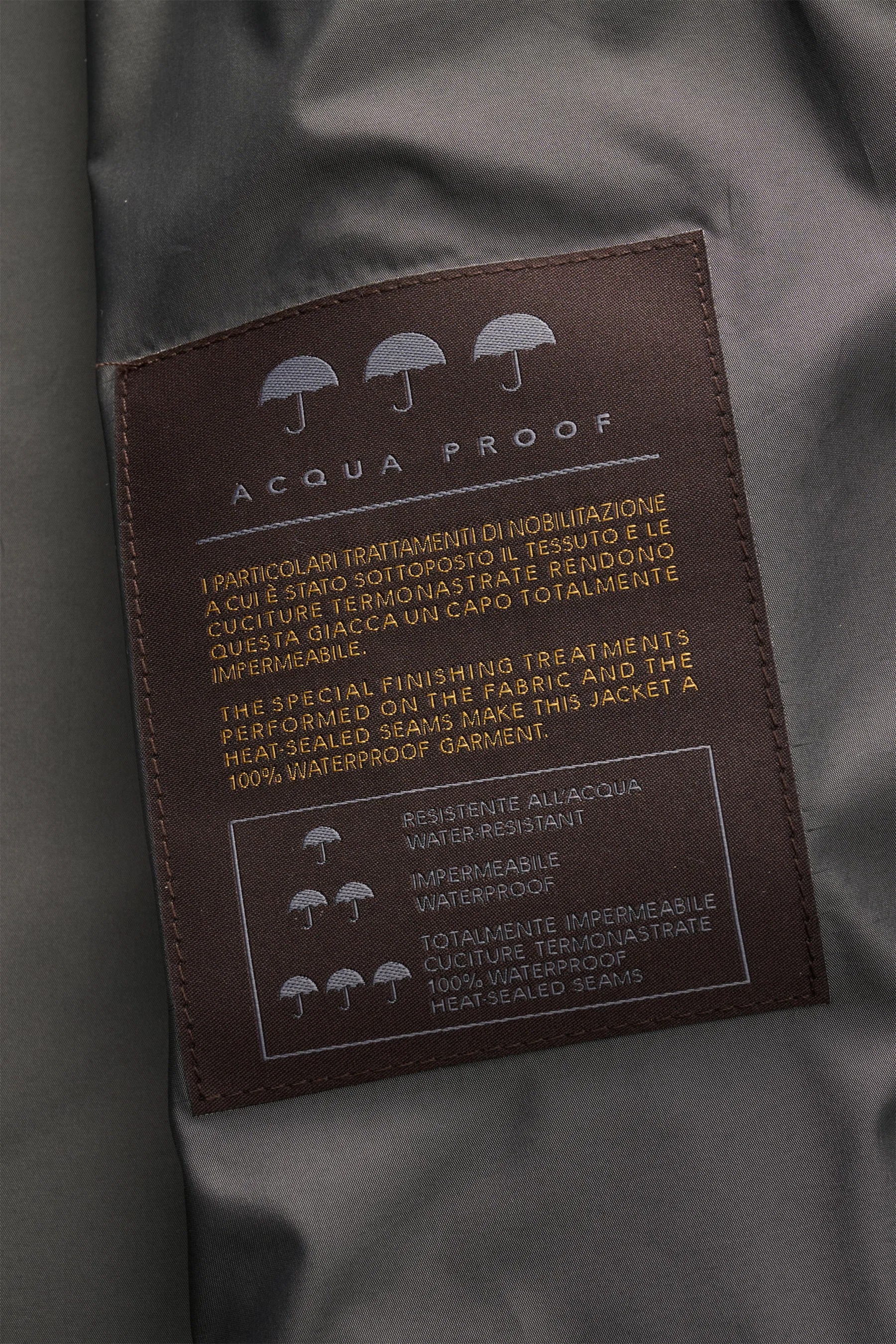 Moorer - Herren - Kurzmantel 'Tiglio' dark navy – Bild 8