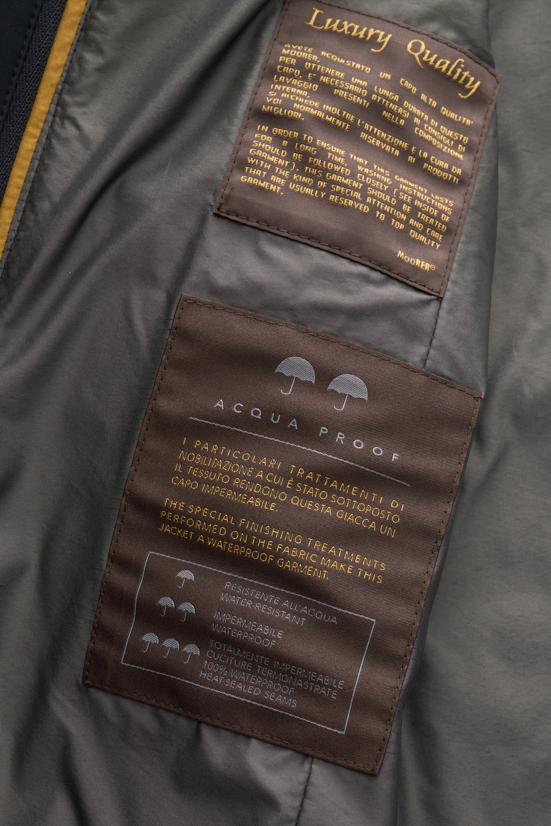 Moorer - Herren - Jacke 'Borromeo' navy – Bild 9