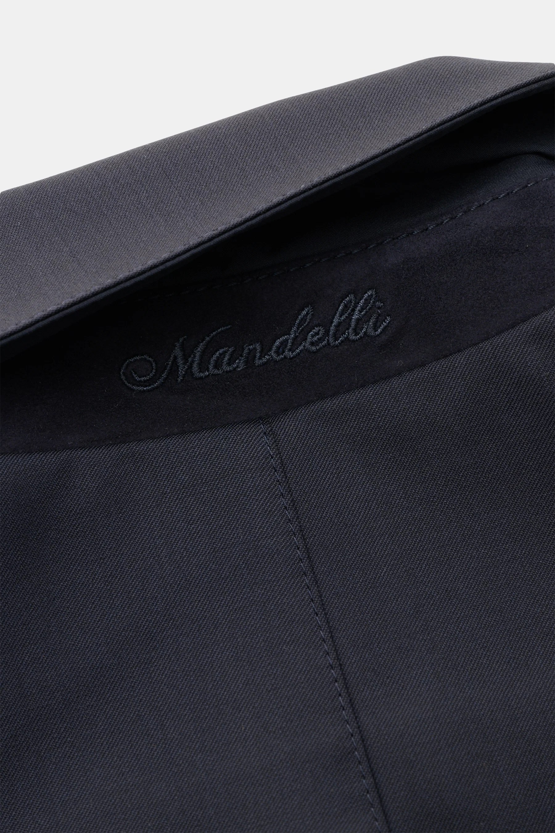 Mandelli - Herren - Wende-Kurzmantel navy – Bild 8