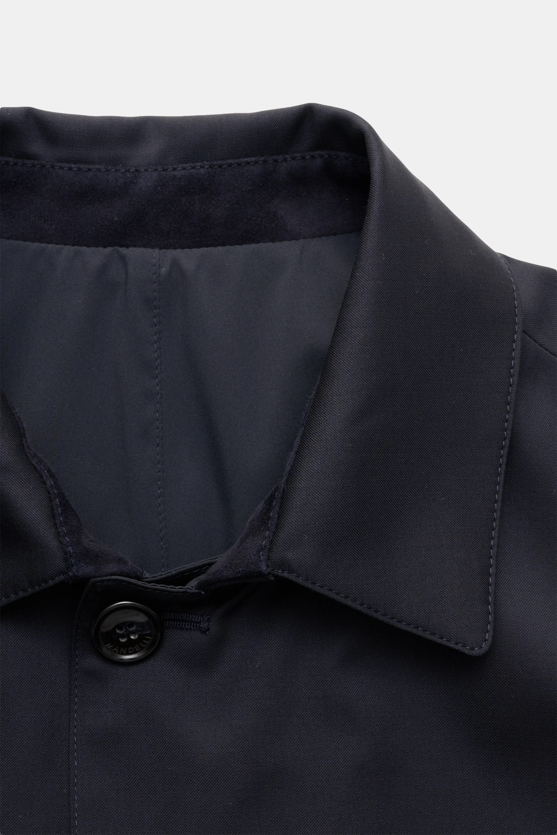 Mandelli - Herren - Wende-Kurzmantel navy – Bild 5