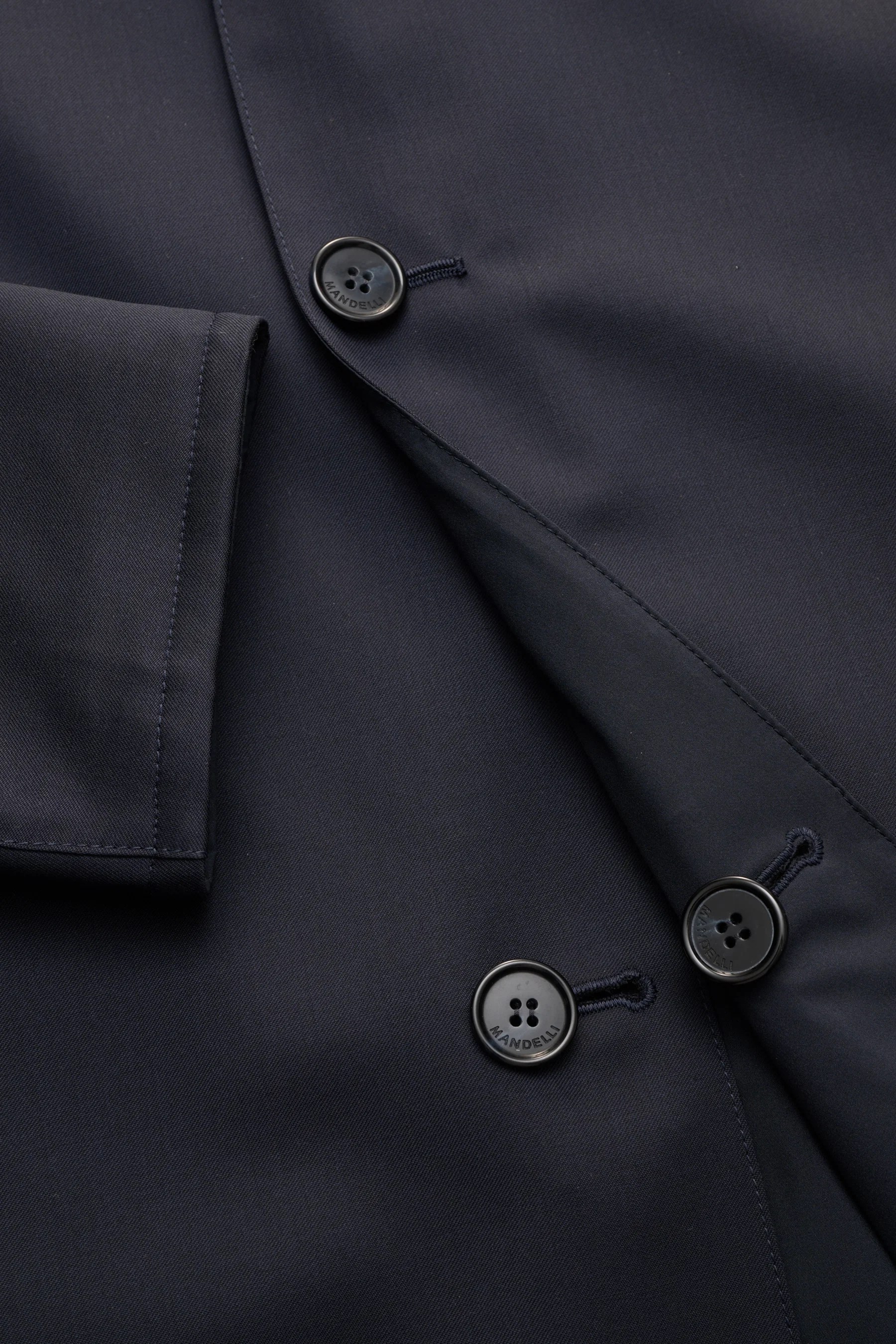 Mandelli - Herren - Wende-Kurzmantel navy – Bild 6