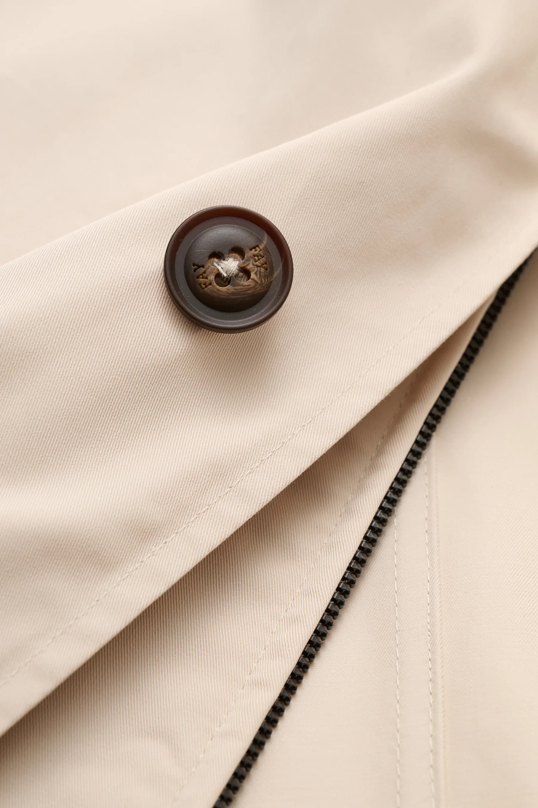 Fay - Herren - Mantel 'Morning' sand – Bild 7