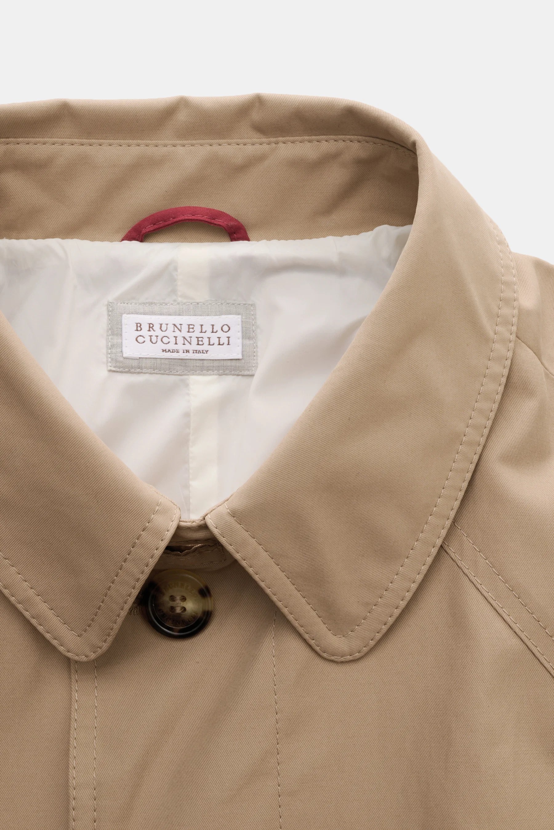 Brunello Cucinelli - Herren - Trenchcoat beige – Bild 4
