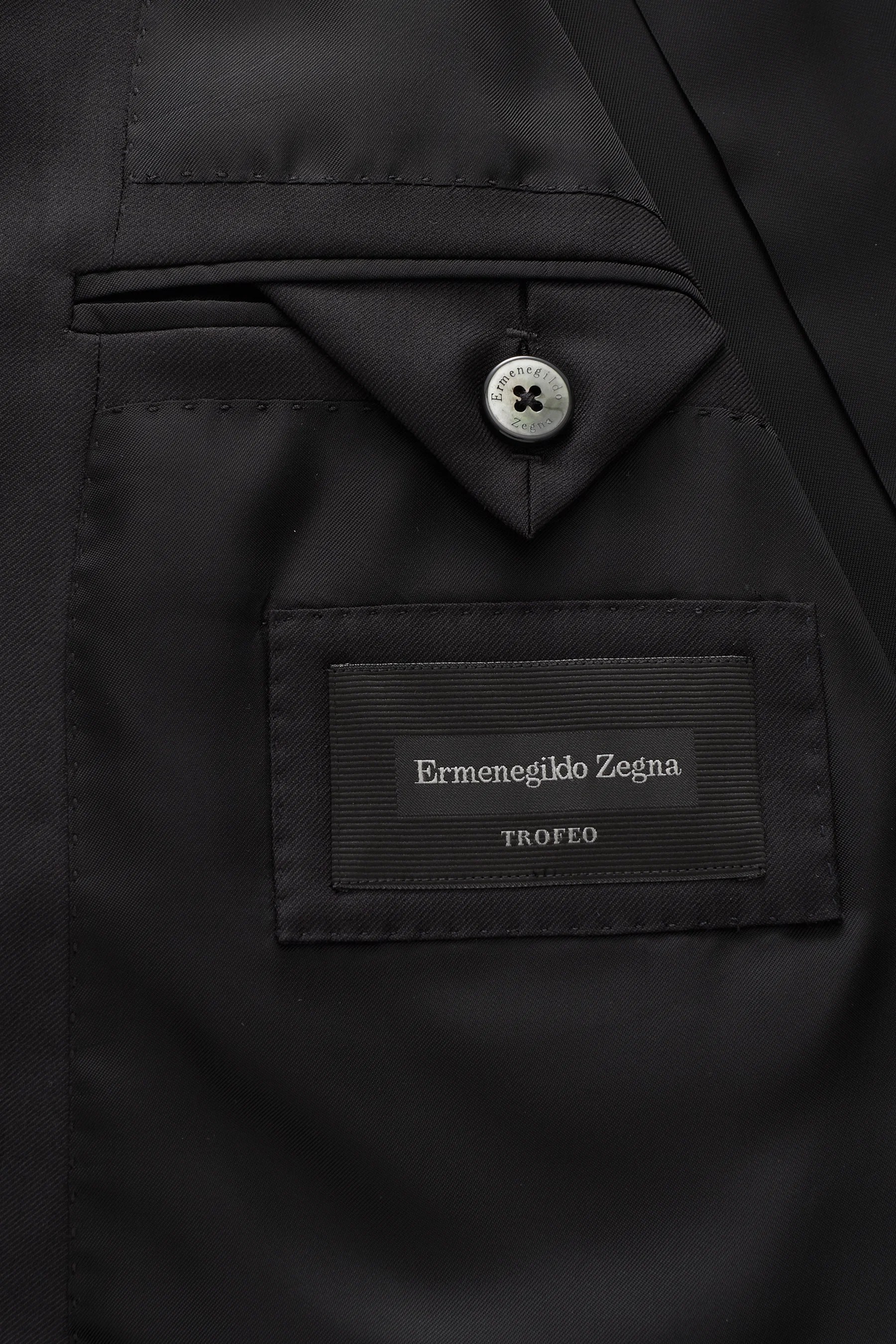 Zegna - Herren - Anzug 'Milano Trofeo' schwarz – Bild 5