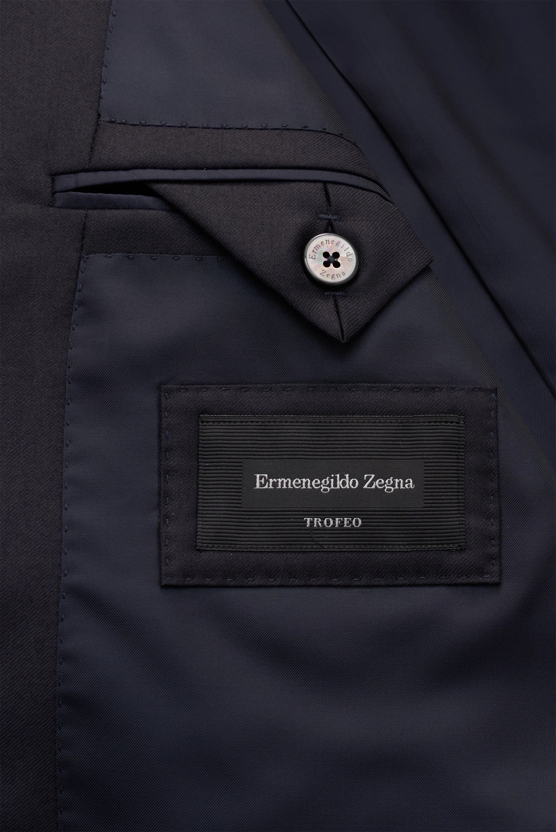 Zegna - Herren - Anzug 'Trofeo' dark navy – Bild 5