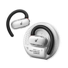 soundcore V40i| Kabellose Earbuds mit klarem Case Mondweiß soundcore V40i| Kabellose Earbuds mit klarem Case Mondweiß