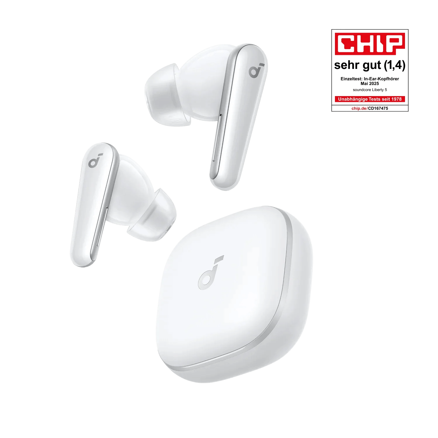 Liberty 5|Dolby 3D-Audio True-Wireless Earbuds Wolken-Weiß Liberty 5|Dolby 3D-Audio True-Wireless Earbuds Wolken-Weiß