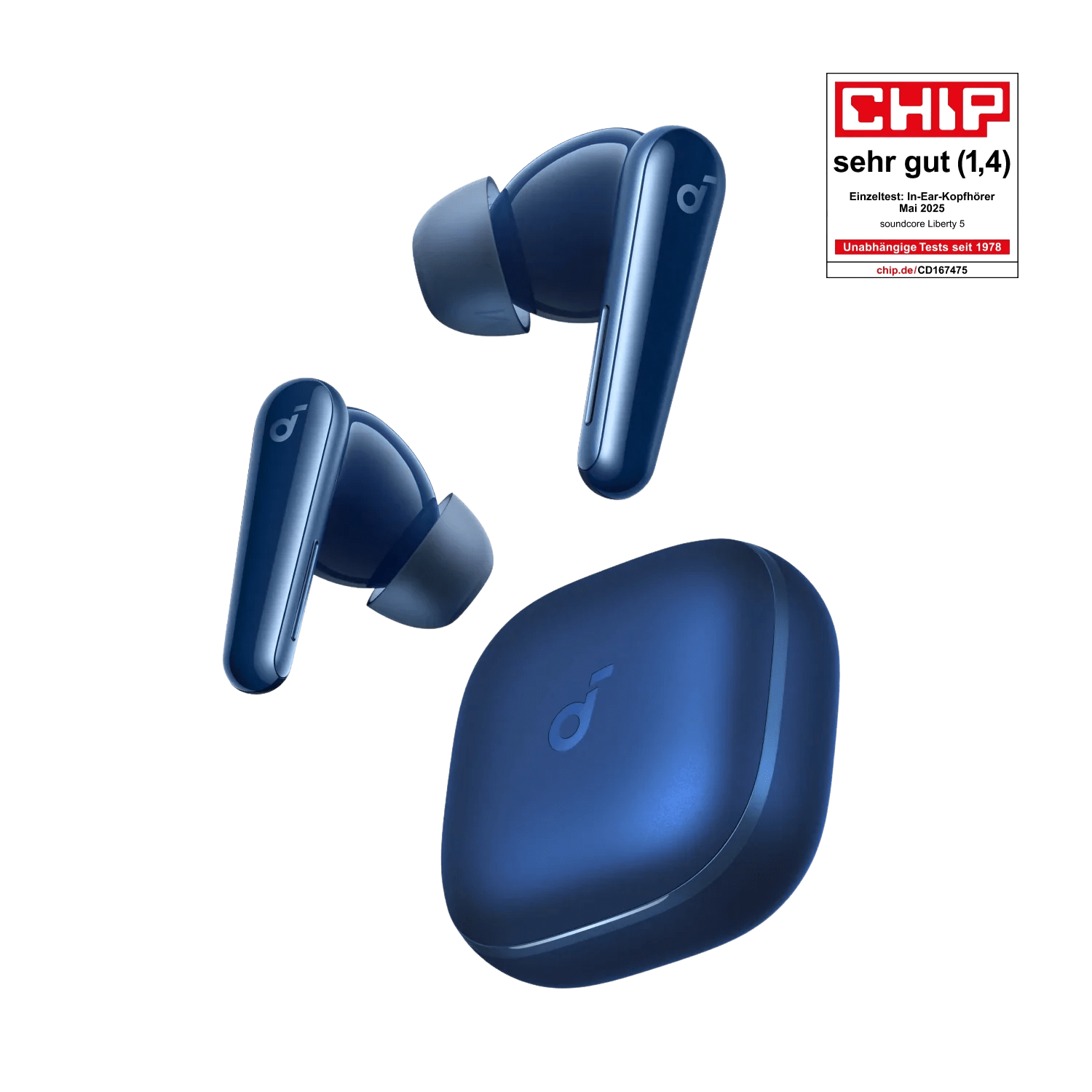 Liberty 5|Dolby 3D-Audio True-Wireless Earbuds Ozean-Blau Liberty 5|Dolby 3D-Audio True-Wireless Earbuds Ozean-Blau
