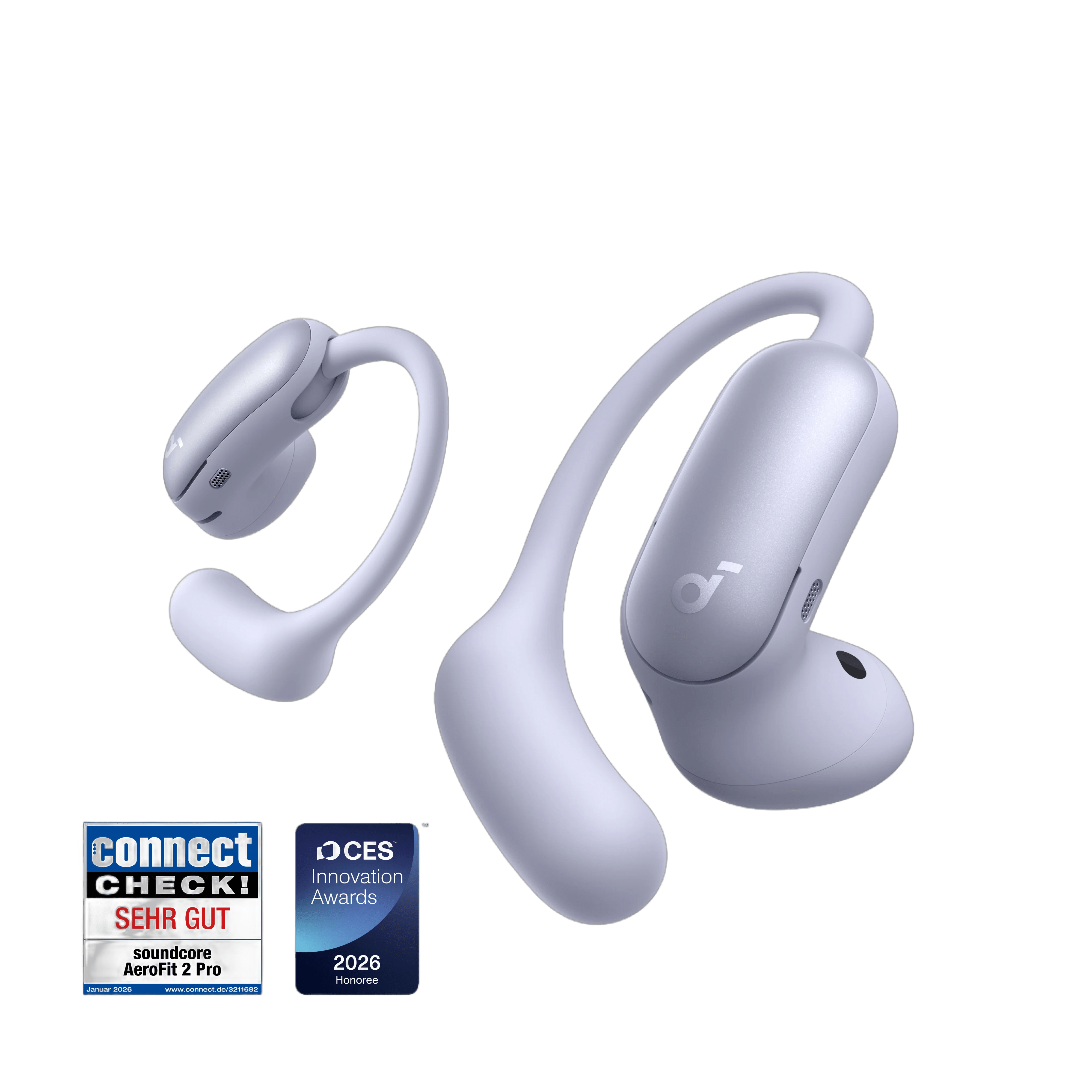 AeroFit 2 Pro|Semi-Open-Ear Earbuds für jede Situation Mattes Lila AeroFit 2 Pro|Semi-Open-Ear Earbuds für jede Situation Mattes Lila