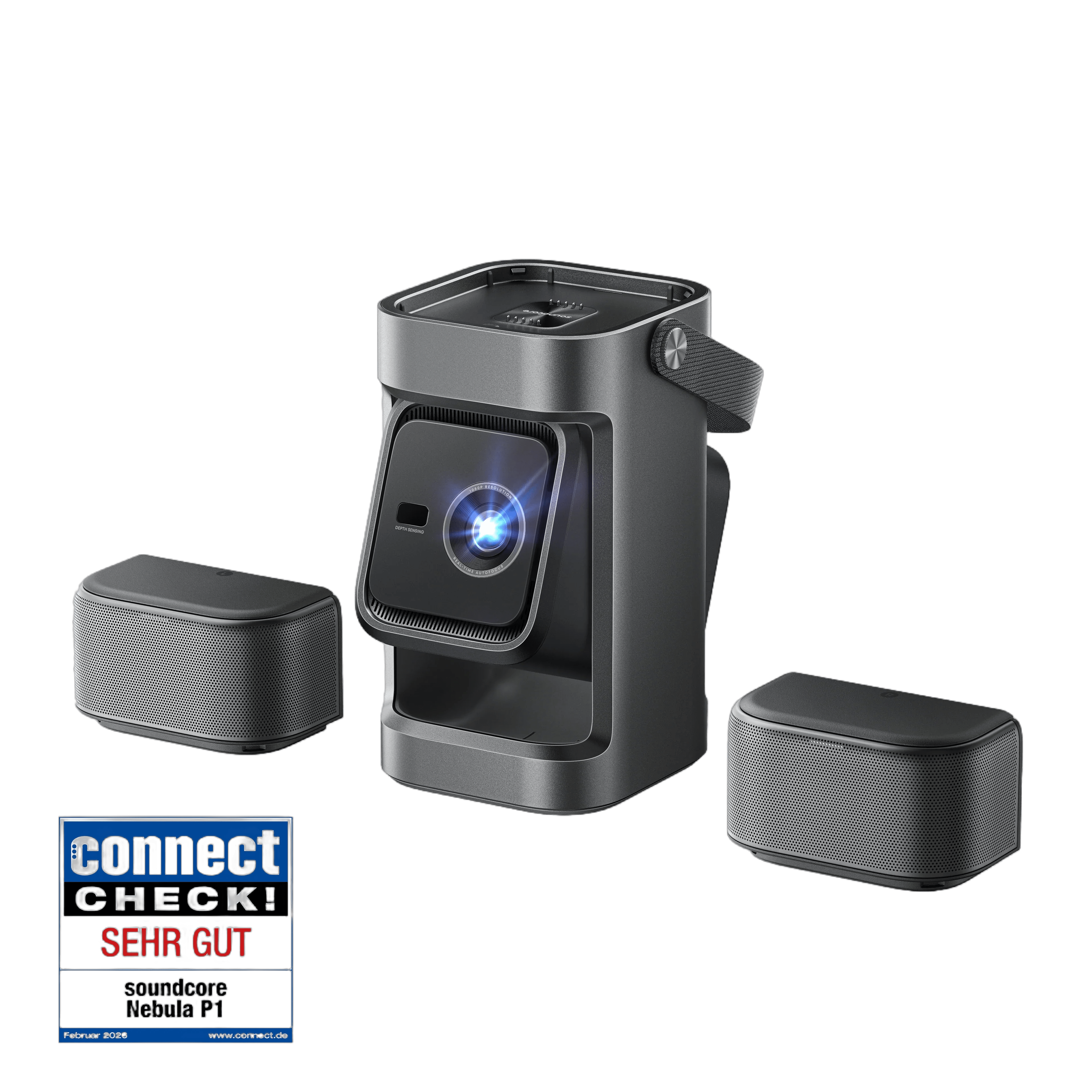 Nebula P1|Der branchenweit erste abnehmbare Lautsprecher für Ton und Bilder der Extraklasse Nebula P1|Der branchenweit erste abnehmbare Lautsprecher für Ton und Bilder der Extraklasse