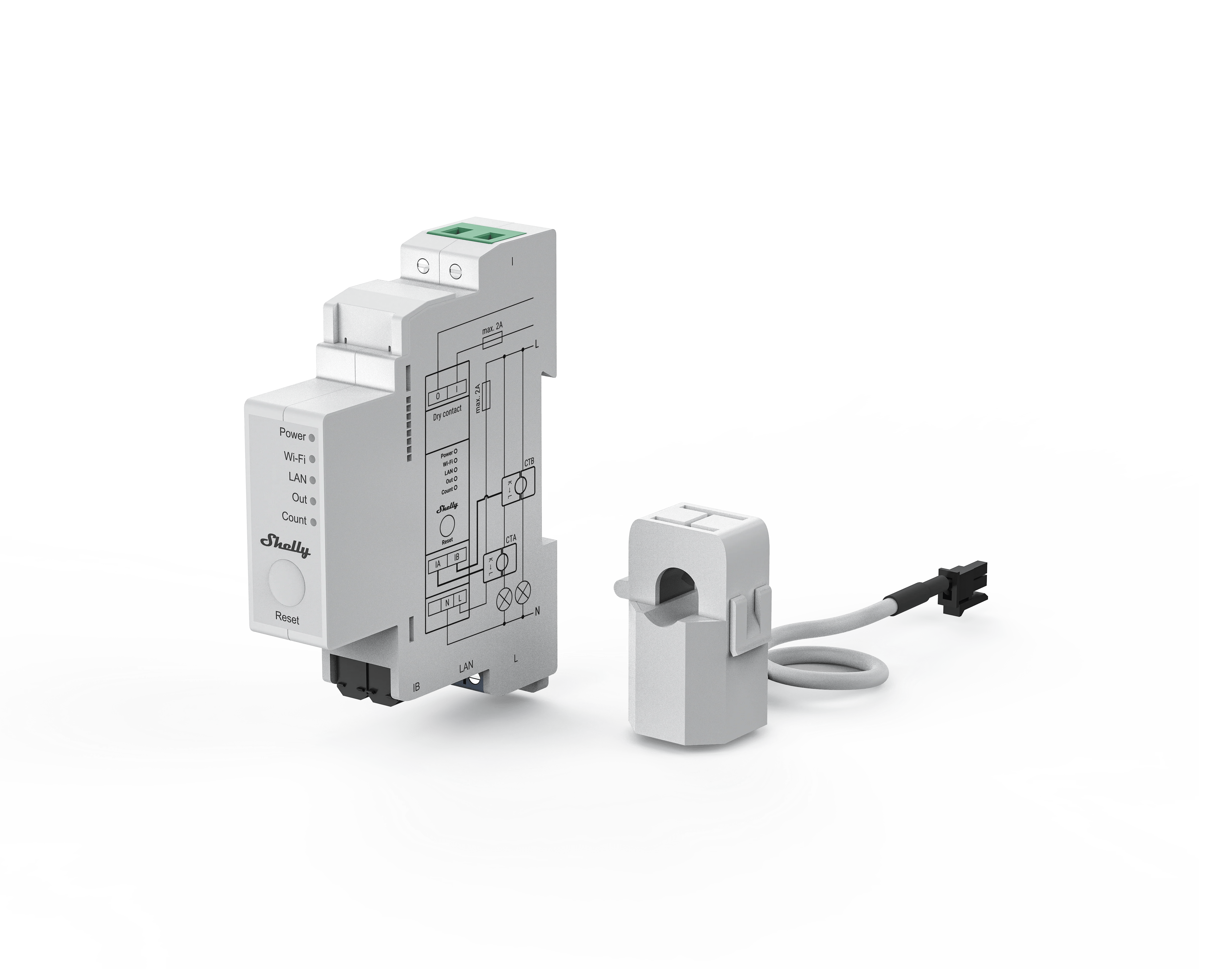 Shelly Pro EM 50 Smart Energy Meter Shelly Pro EM 50 Smart Energy Meter