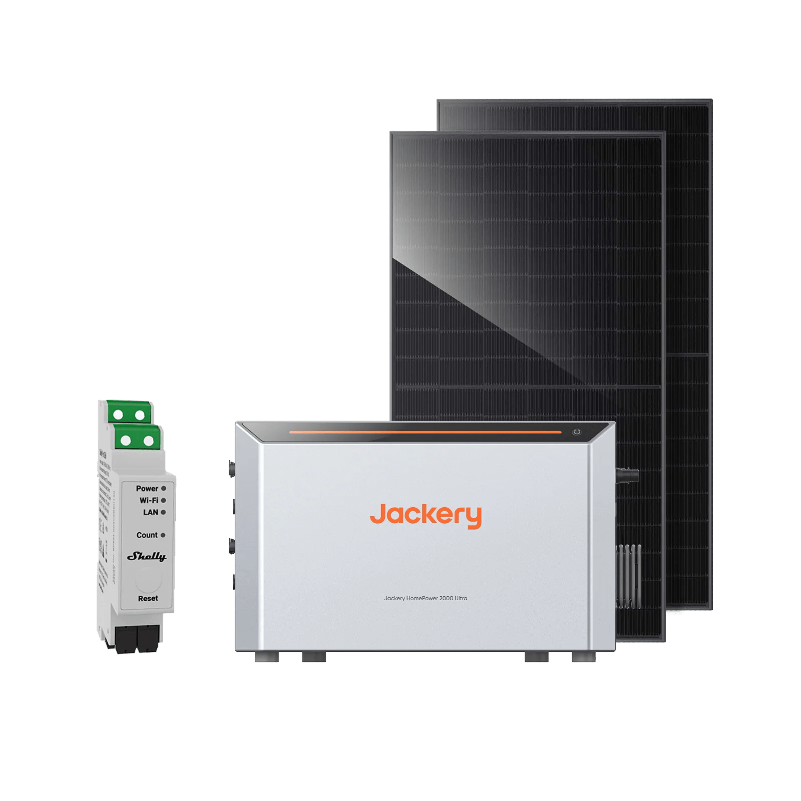 Jackery HomePower 2000 Ultra Balkonkraftwerk Set Jackery HomePower 2000 Ultra Balkonkraftwerk Set