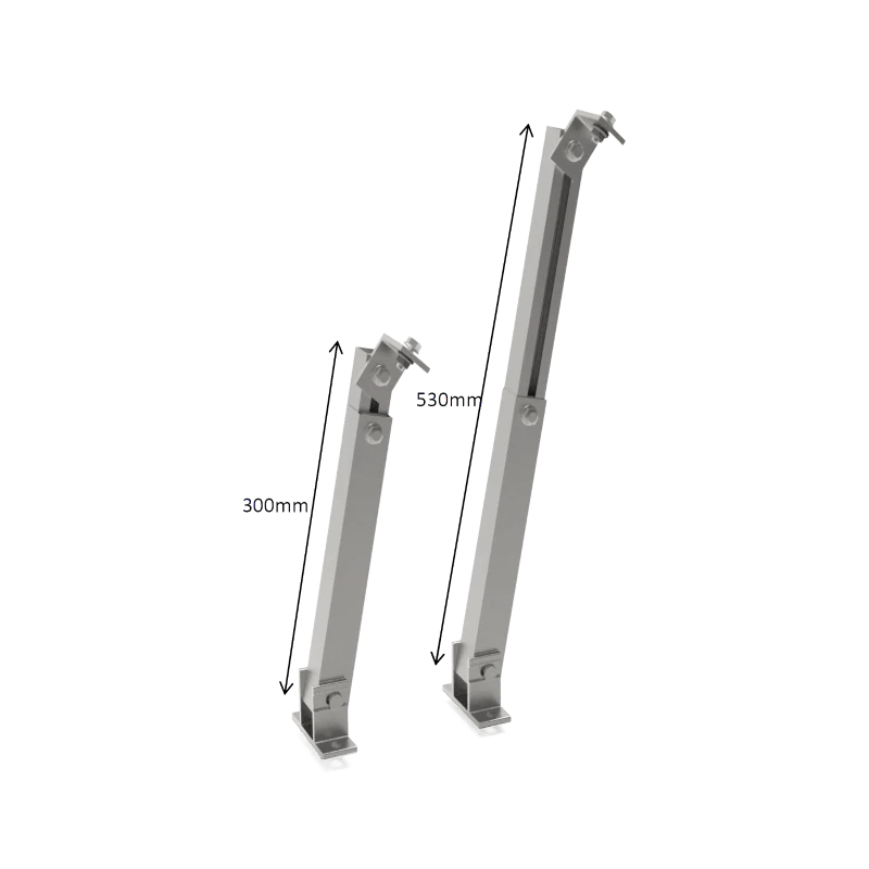 Solarpanelhalterung für Balkon für 1 Panel Solarpanelhalterung für Balkon für 1 Panel