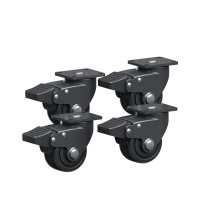 Jackery 4*SolarVault 3 Caster Wheels for 1 Base Jackery 4*SolarVault 3 Caster Wheels for 1 Base