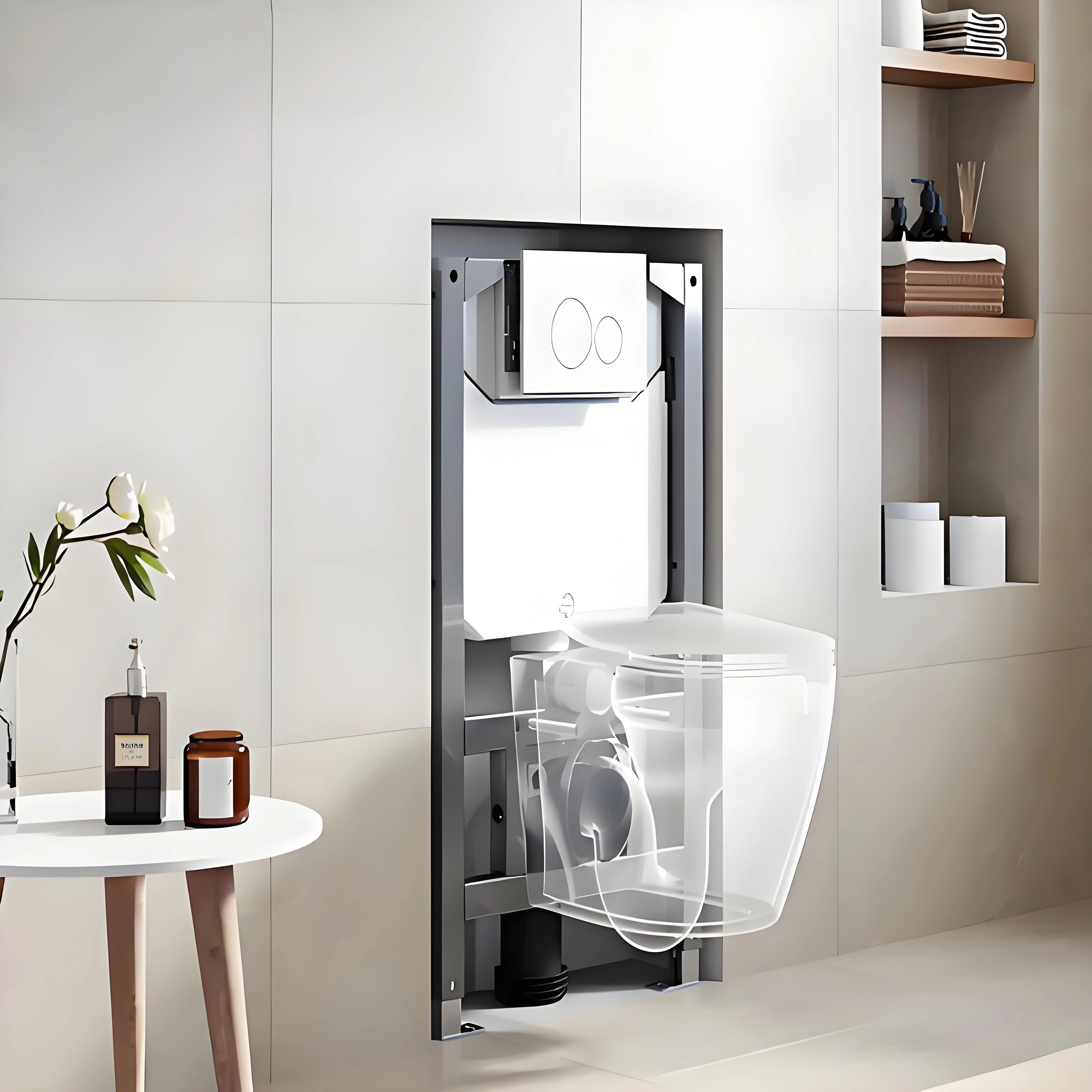 HOROW UWT04L Vorwandelement WC,Unterputz Spülkasten Toilette WC 82×50×14 cm HOROW UWT04L Vorwandelement WC,Unterputz Spülkasten Toilette WC 82×50×14 cm