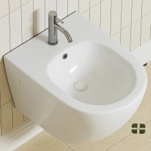HOROW UB02R Wand-Bidet spülrandlos Moderne WC-Dusche 49×36×32,5 cm HOROW UB02R Wand-Bidet spülrandlos Moderne WC-Dusche 49×36×32,5 cm