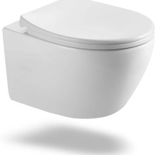 HOROW UG09R Wand-WC aus Keramik mit Soft-Close-Sitz & Superspin-Spülung - UG09R HOROW UG09R Wand-WC aus Keramik mit Soft-Close-Sitz & Superspin-Spülung - UG09R