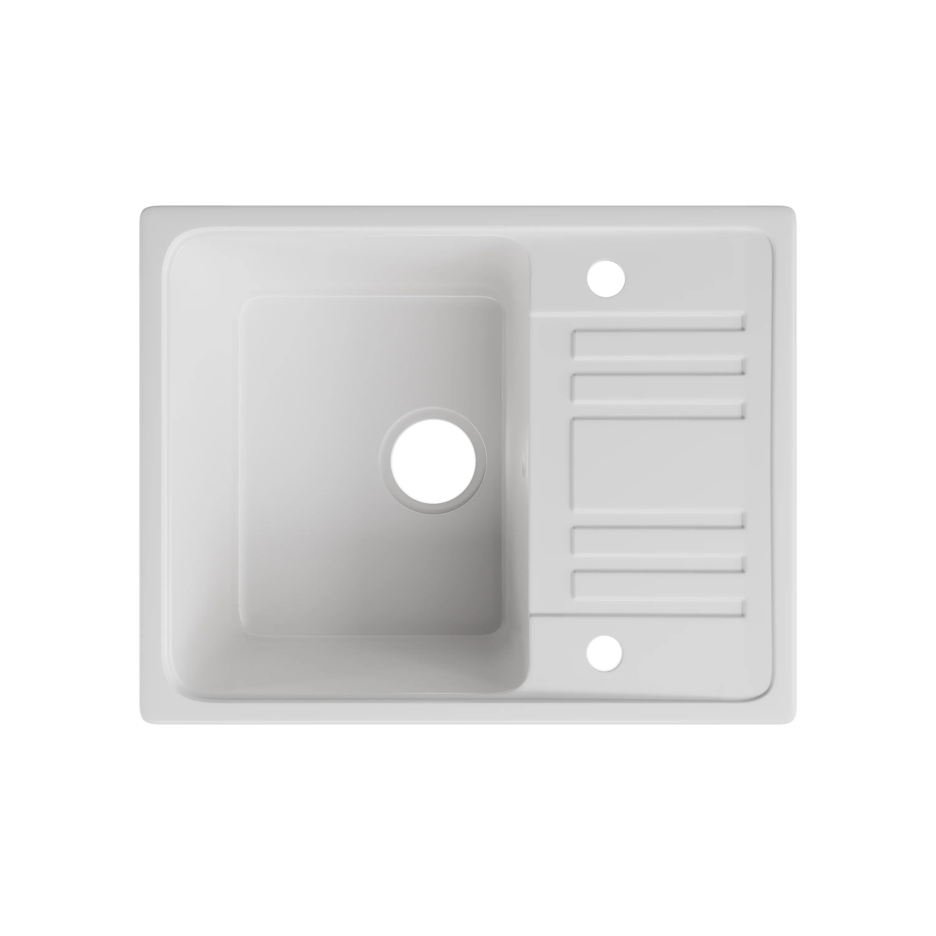 HOROW Spülbecken 57×45cm, Granitspüle Links-/Rechtsmontage HOROW Spülbecken 57×45cm, Granitspüle Links-/Rechtsmontage