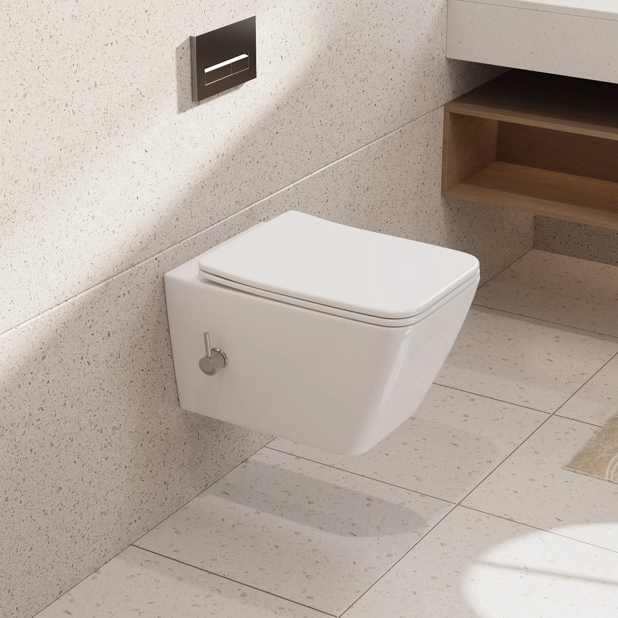 HOROW HB-L02U Wand Dusch-WC spülrandlos HOROW HB-L02U Wand Dusch-WC spülrandlos