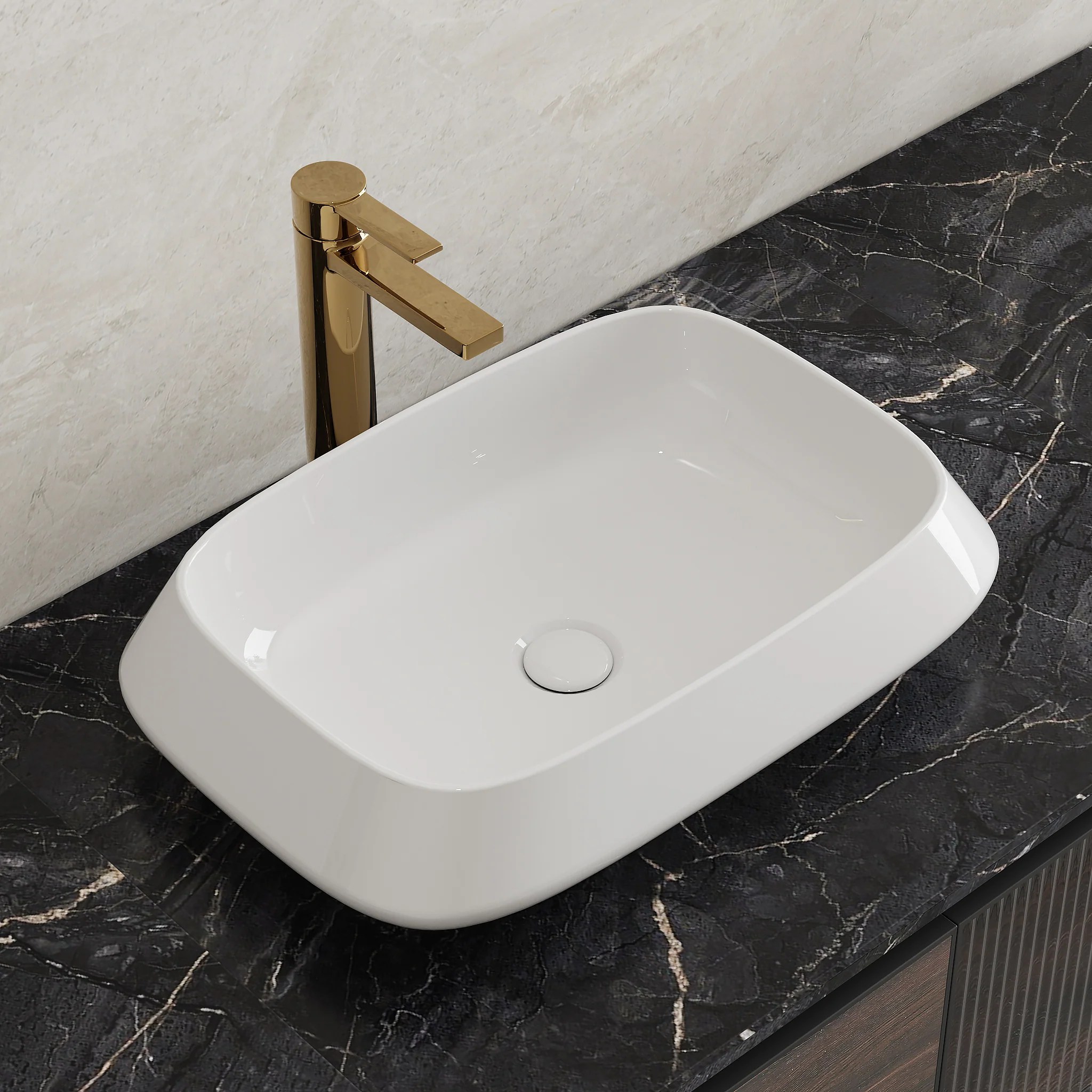 HOROW F12A-S5235 Aufsatzwaschbecken Oval Weiß ohne Hahnloch HOROW F12A-S5235 Aufsatzwaschbecken Oval Weiß ohne Hahnloch