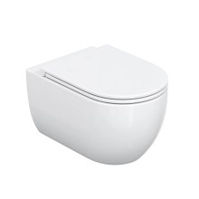 HOROW UG16R Spülrandloses Wand-WC mit Soft-Close-Deckel, 54×36×35,5cm - UG16R HOROW UG16R Spülrandloses Wand-WC mit Soft-Close-Deckel, 54×36×35,5cm - UG16R
