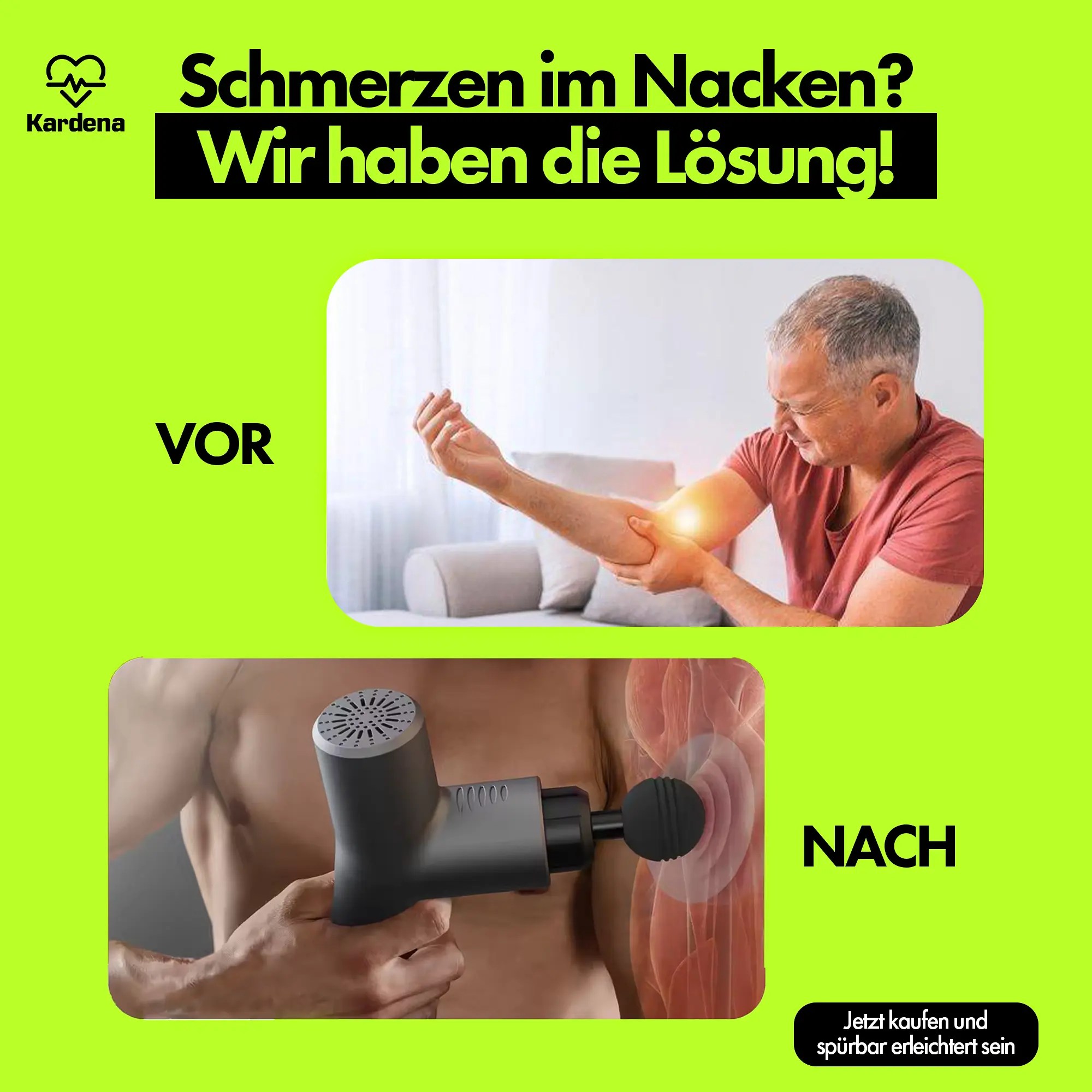 Kardena DeepRelief – Dein Duo für effektive Muskel- und Nackenentspannung – Bild 2