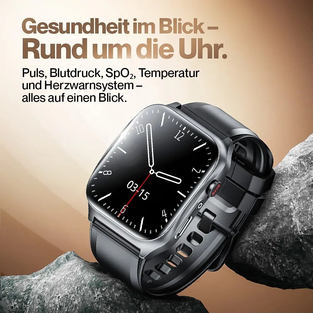 Kardena CARE SOS 3 – SOS-Uhr mit 4G-Notruf, Sturzerkennung & GPS – Bild 4