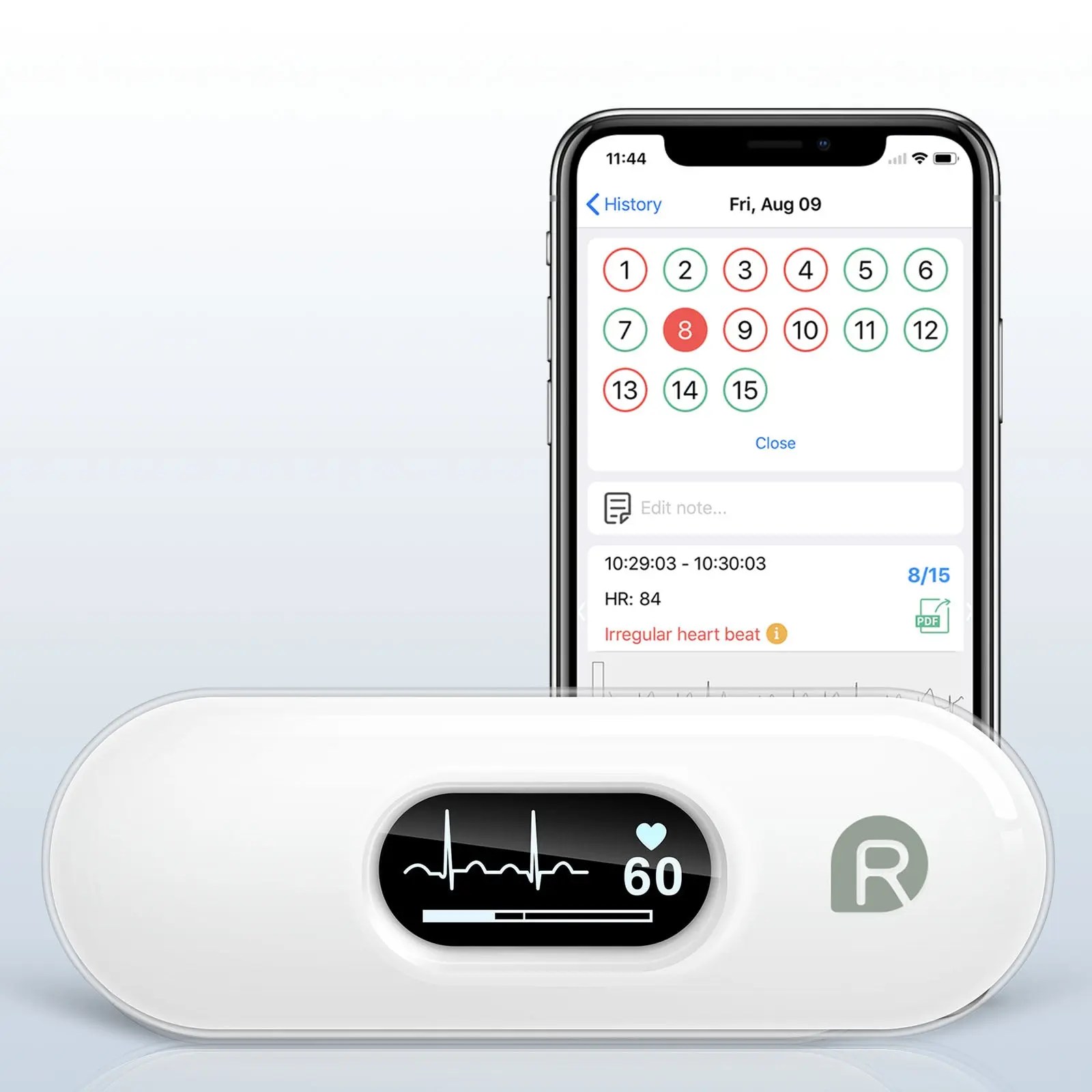 Kardena MED: DuoEK S – Mobiles EKG-Gerät mit App & Analyse – Bild 3